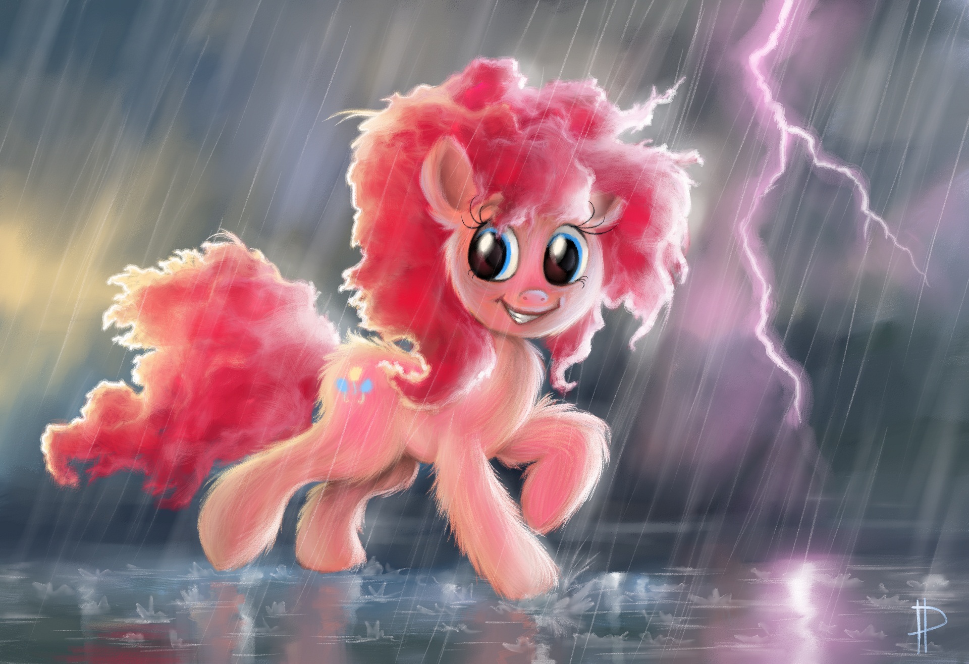 Electric Pinkie by Rom-Art