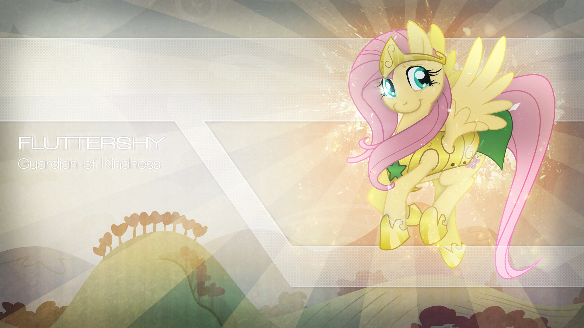 Wallpaper ~ Fluttershy New Royal Guard. by adcoon, Equestria-Prevails and Mackaged