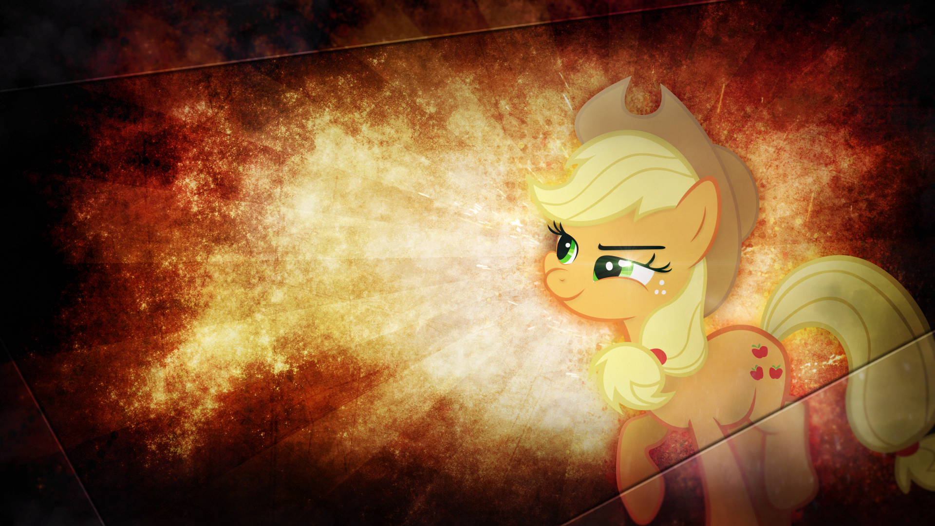 Wallpaper ~ Apple Jack. by Mackaged and RyantheBrony