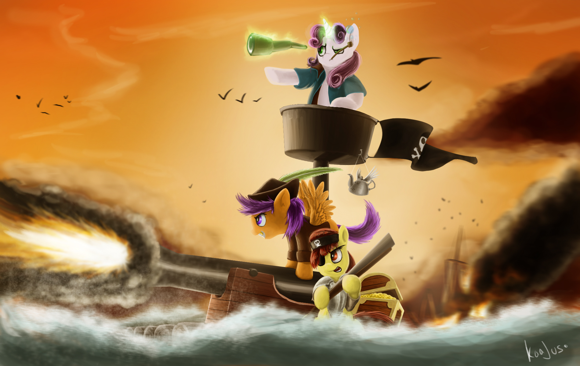 Cutie Mark Pirates by 