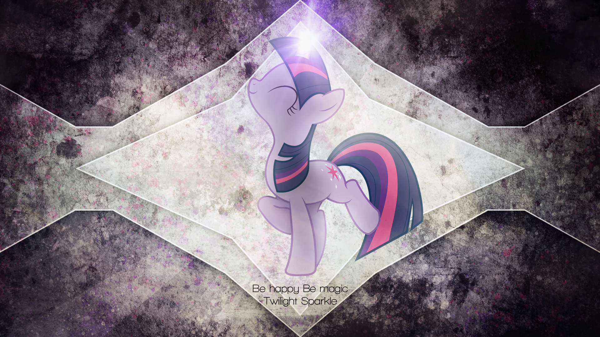 Wallpaper ~ Twilight Sparkle. by Mackaged