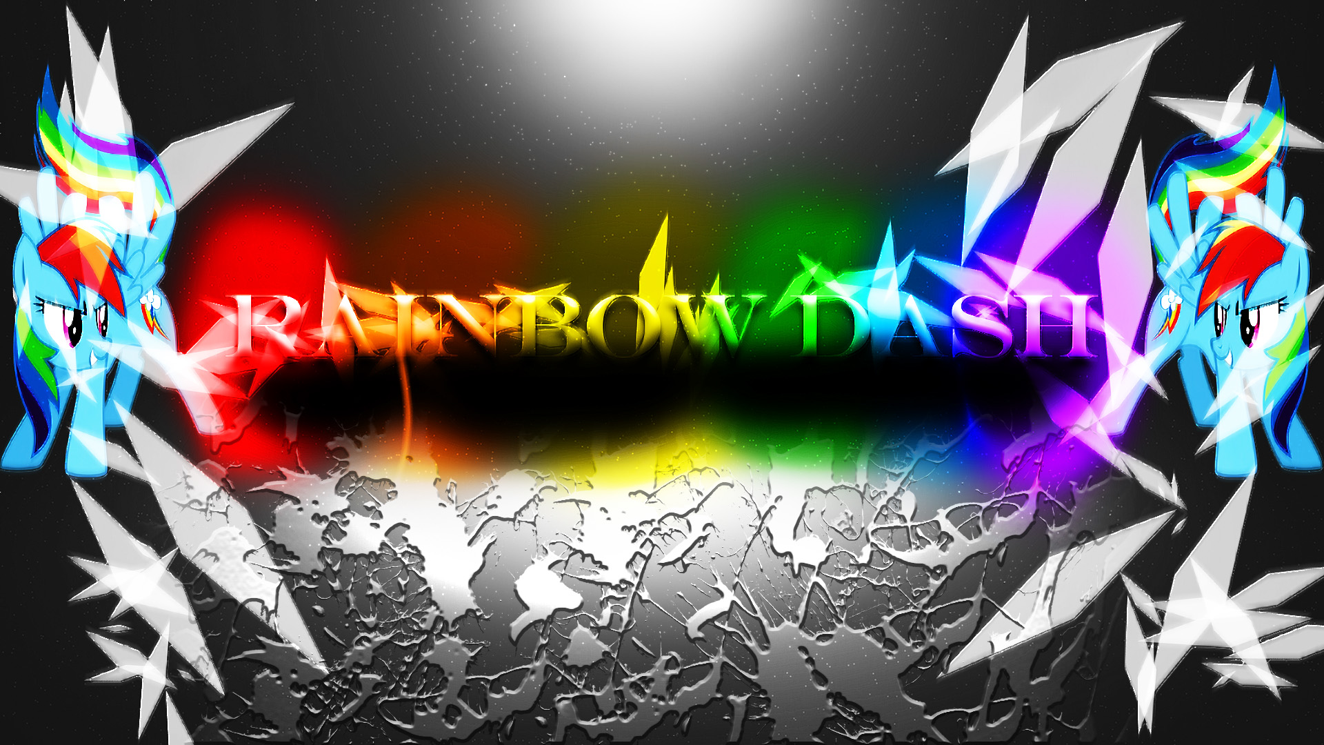 Rainbow Dash in action by BlackGryph0n and BronyYAY123