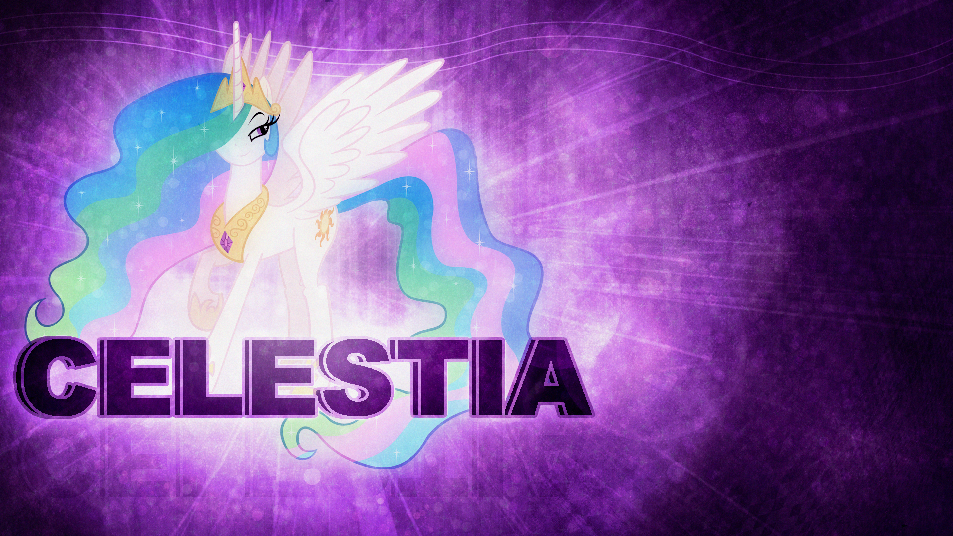 Wallpaper - Celestia by Mackaged and Santafer