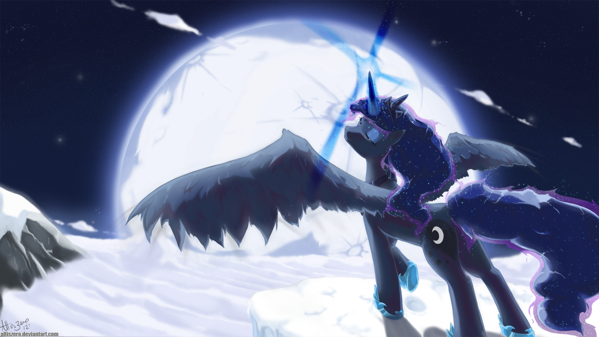 Thy Princess of the Night by AllisZero