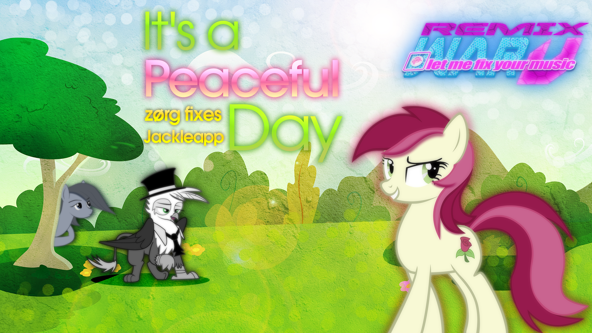 Roseluck - It's A Peaceful Day {Cover Art} - RW5 by CptOfTheFriendship, KibbieTheGreat and nightcider