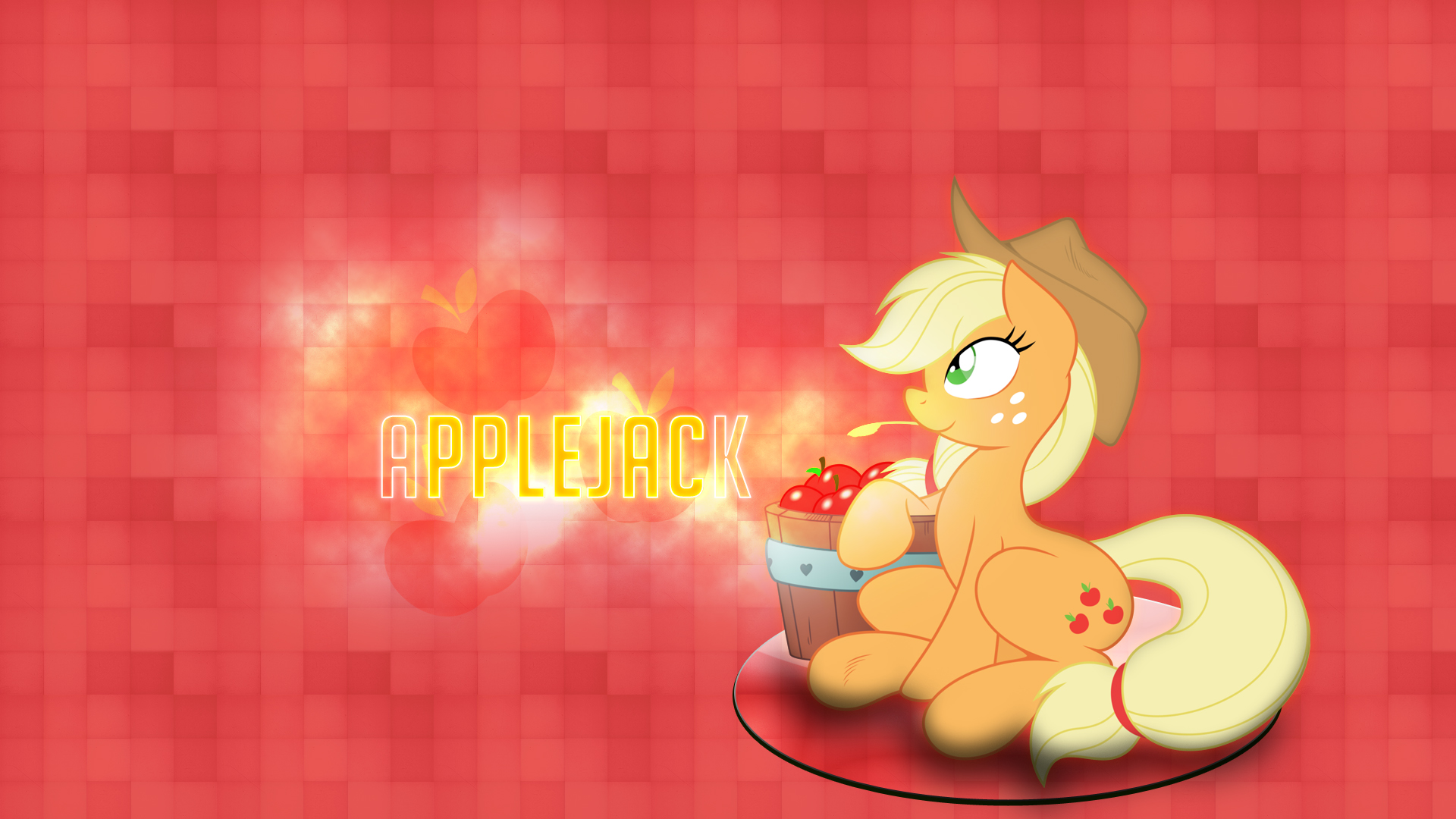 Applejack Wall 02 by Baka-Neku and Omega-Style