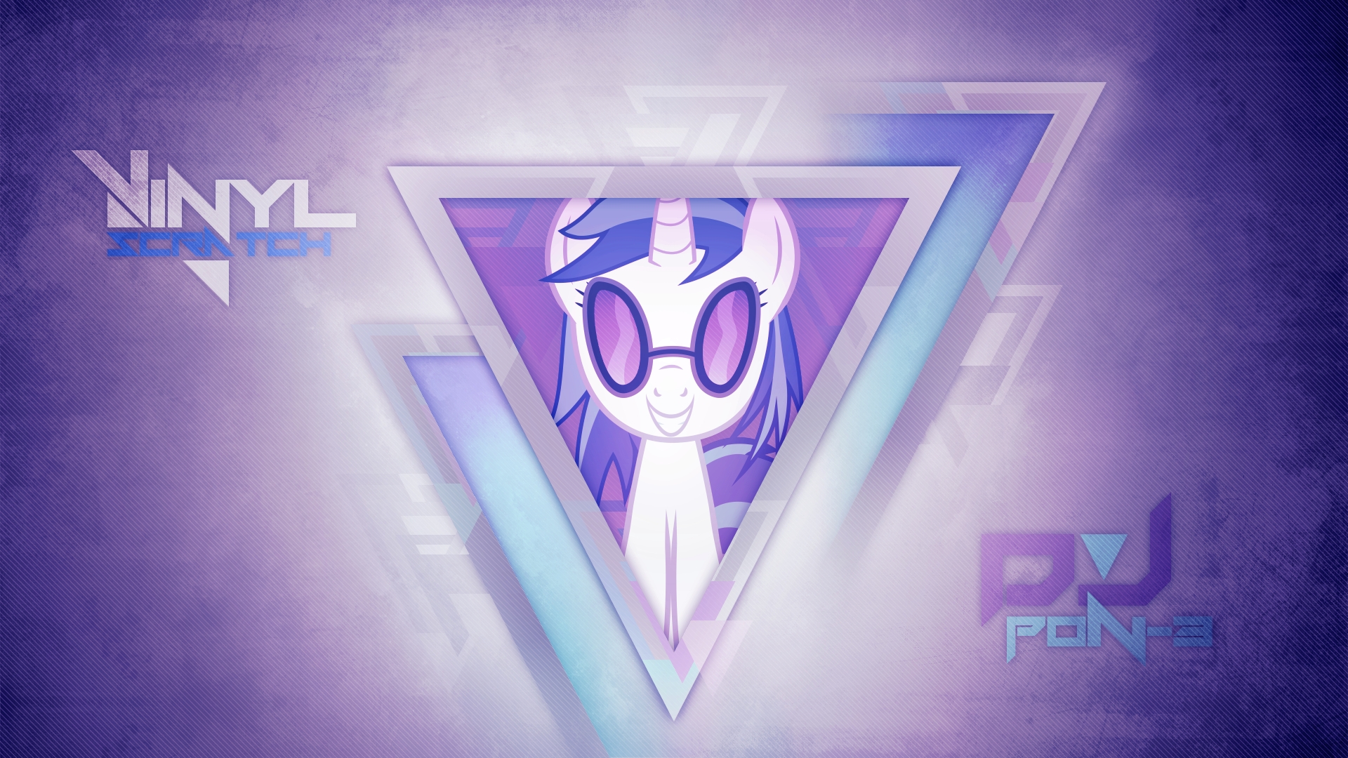 Vinyl Scratch / DJ Pon-3 (Wallpaper) by kyrospawn and Prollgurke