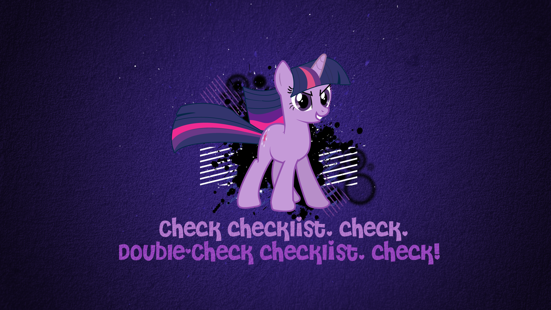 Check Checklist Wallpaper by FoxDesigns93