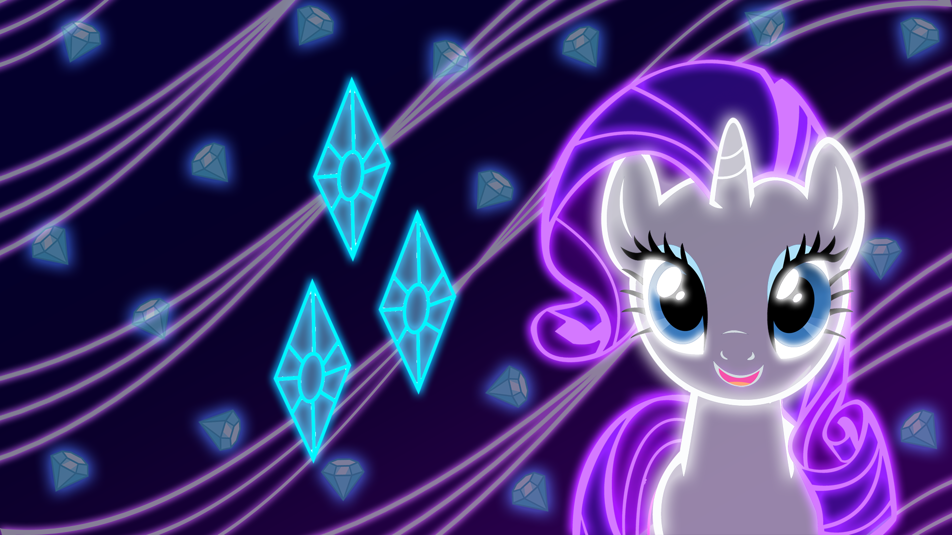 Neon Rarity Wallpaper by ultimateultimate