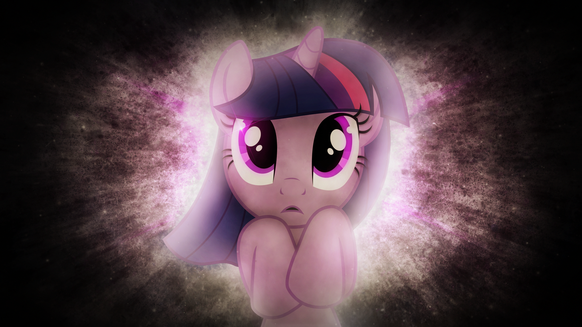 Wallpaper ~ Twilight Sparkle. by ErisGrim and Mackaged