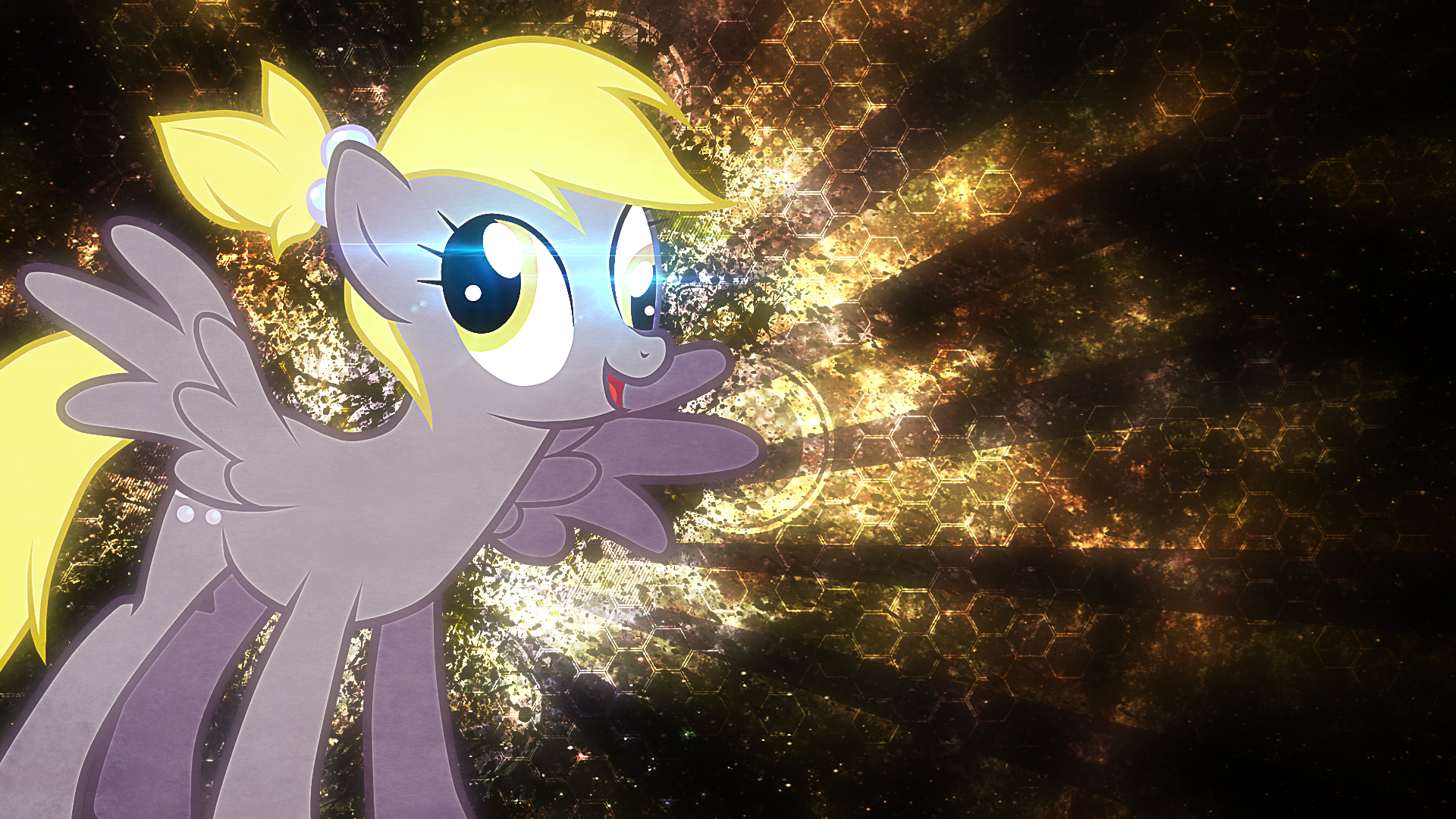 Ponytail Derpy Wallpaper by JennieOo and Tzolkine