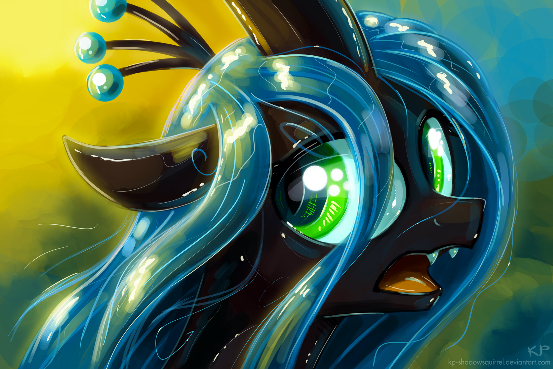 Chrysalis Portrait 5 by KP-ShadowSquirrel