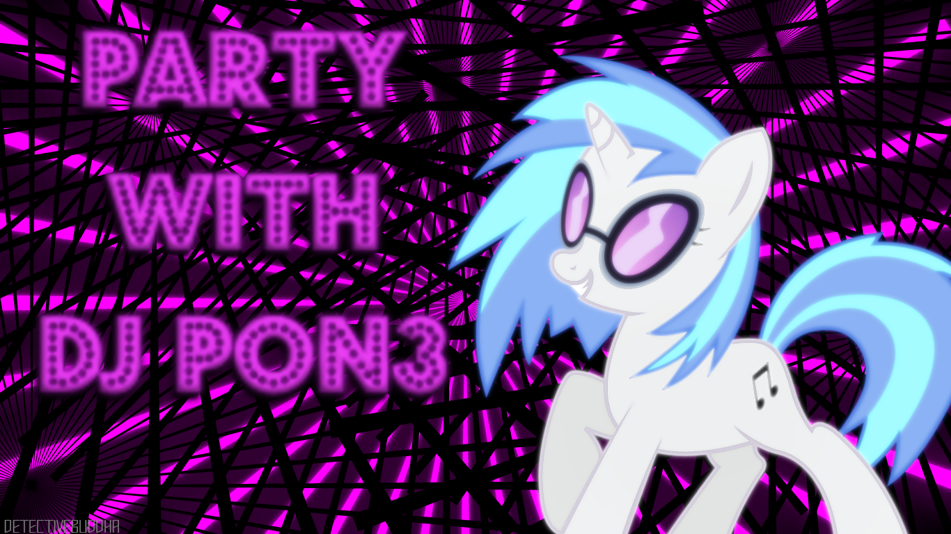 Party with Dj Pon3 by DetectiveBuddha