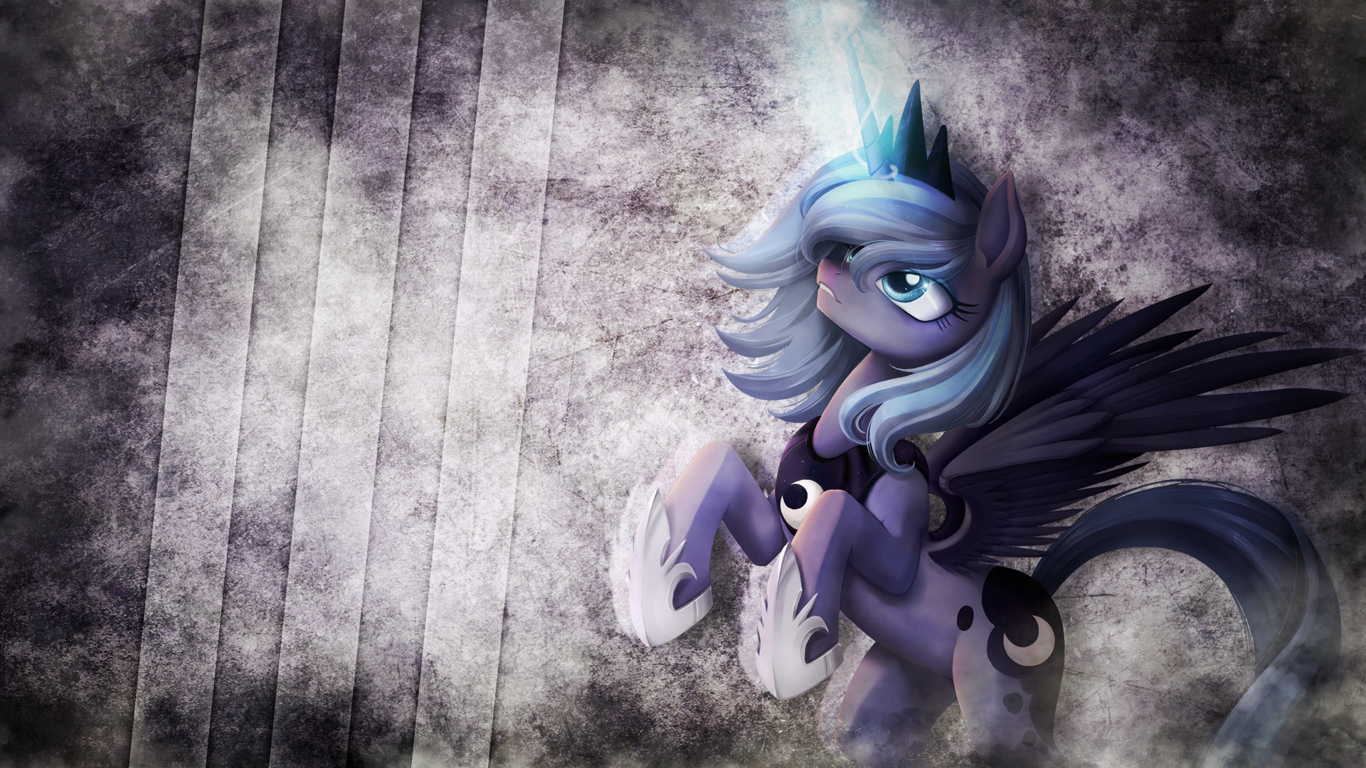 Wallpaper ~ Our Pretty Dictator. by Mackaged and ponyKillerX