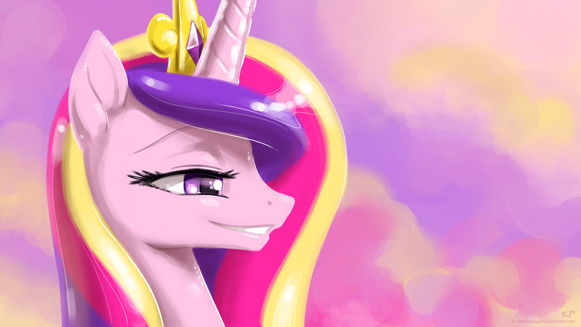 Cadance Portrait by KP-ShadowSquirrel