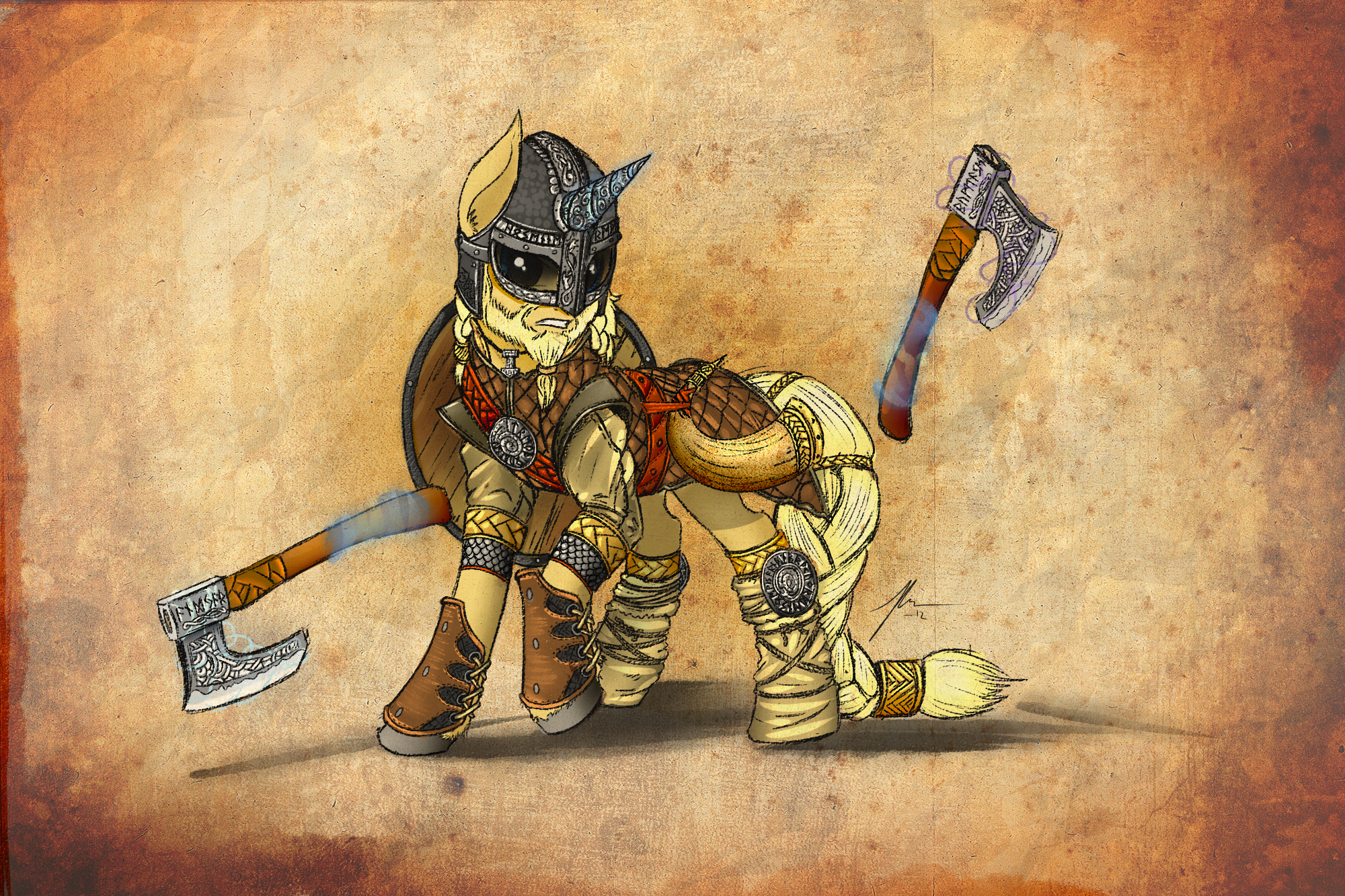 Viking Pony by Wreky