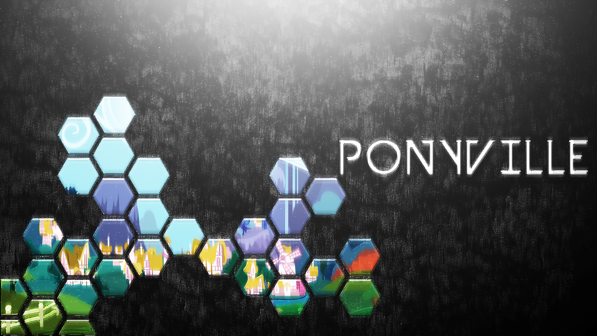 Ponyville honeycomb by BronyYAY123 and Hellswolfeh