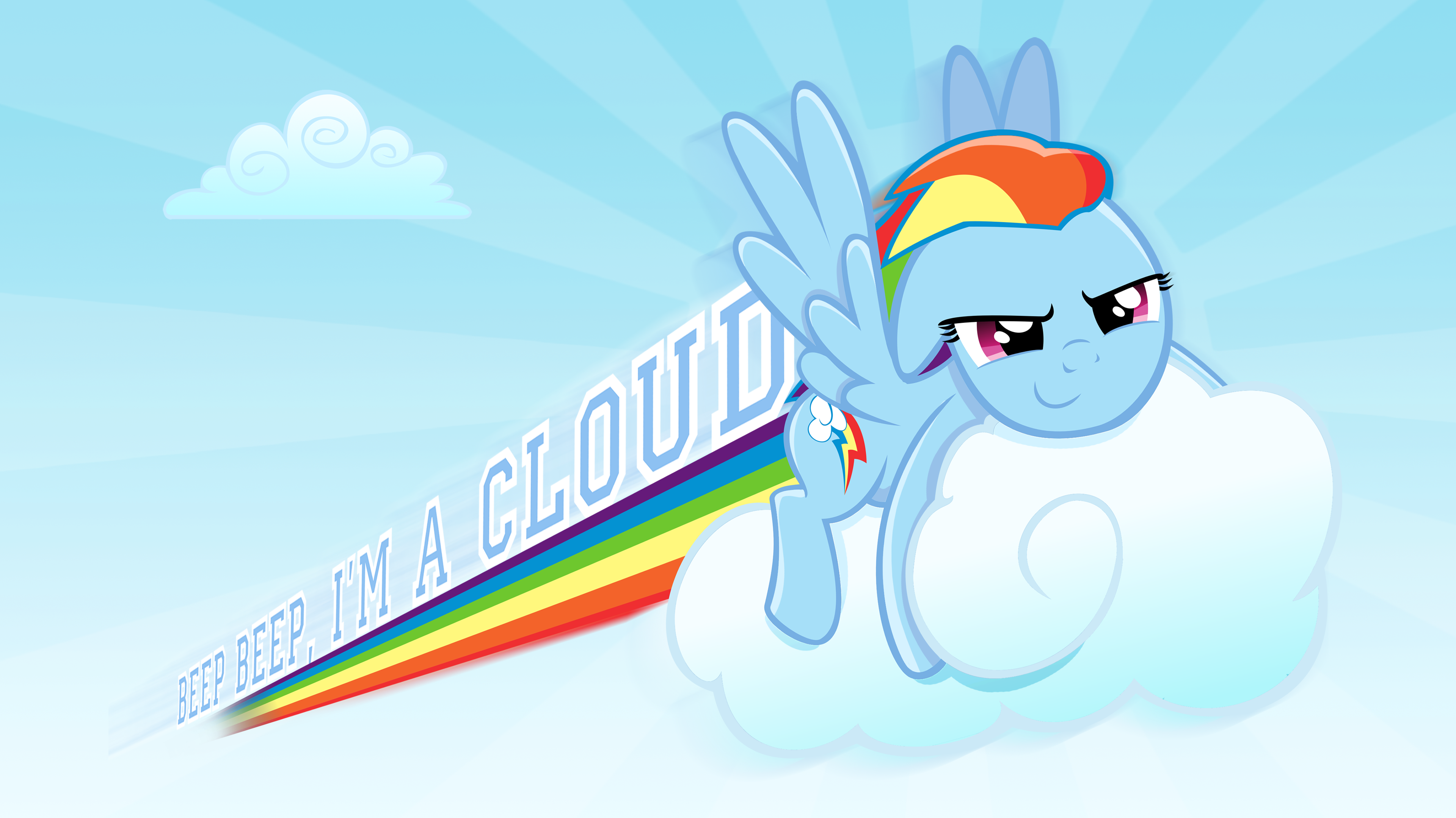 I'm a cloud Wallpaper Wider screen by GuruGrendo, Kopachris and steffy-beff