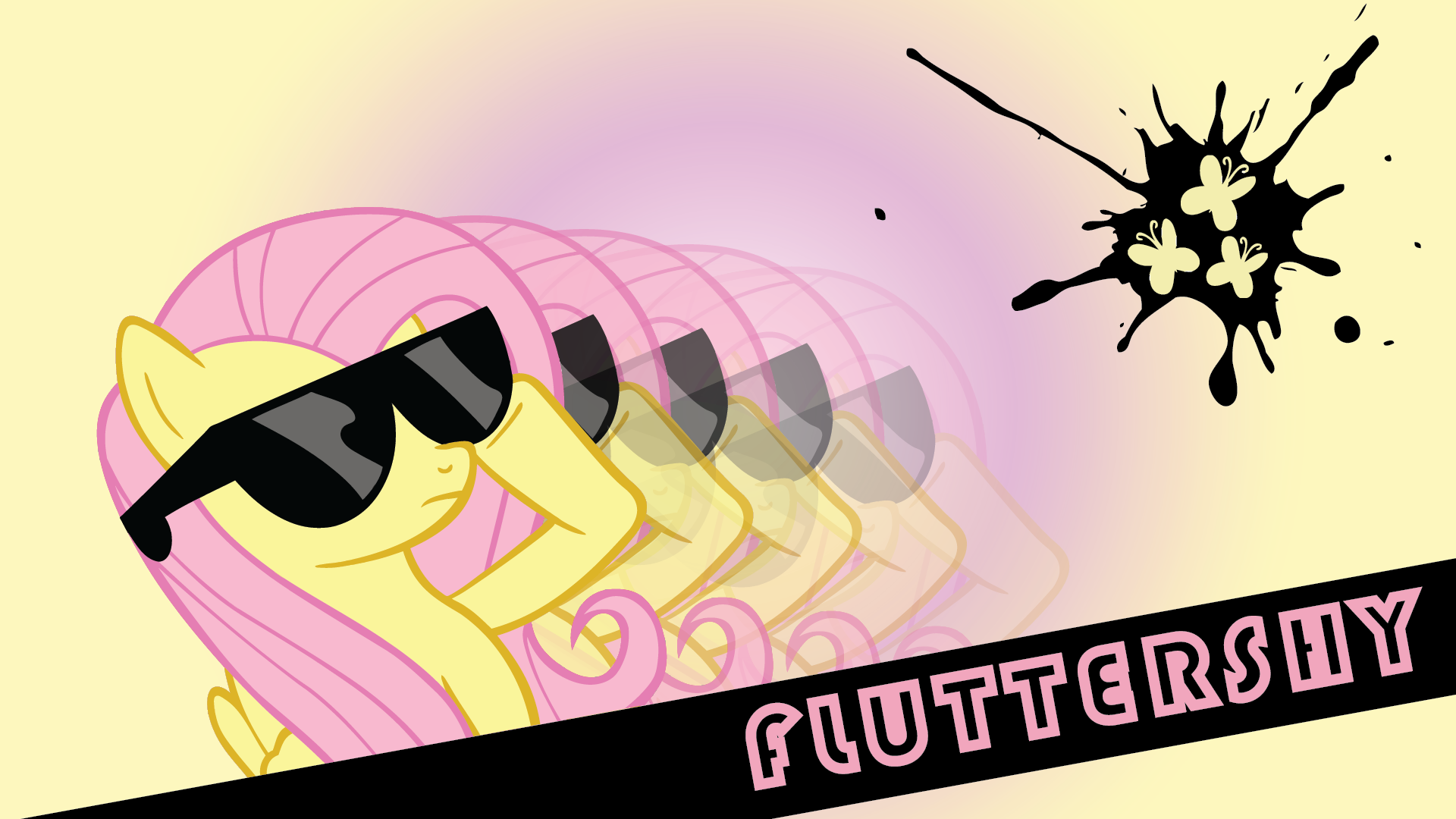 Shades For Fluttershy by terrygamez