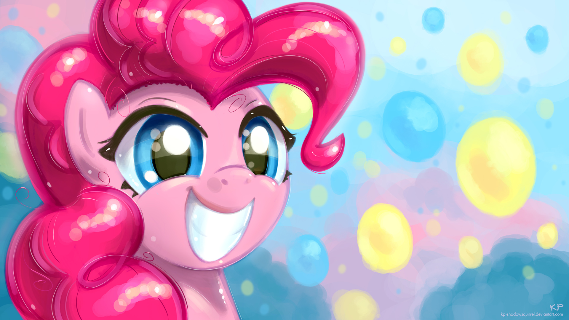 Happy Pinkie Pie by KP-ShadowSquirrel