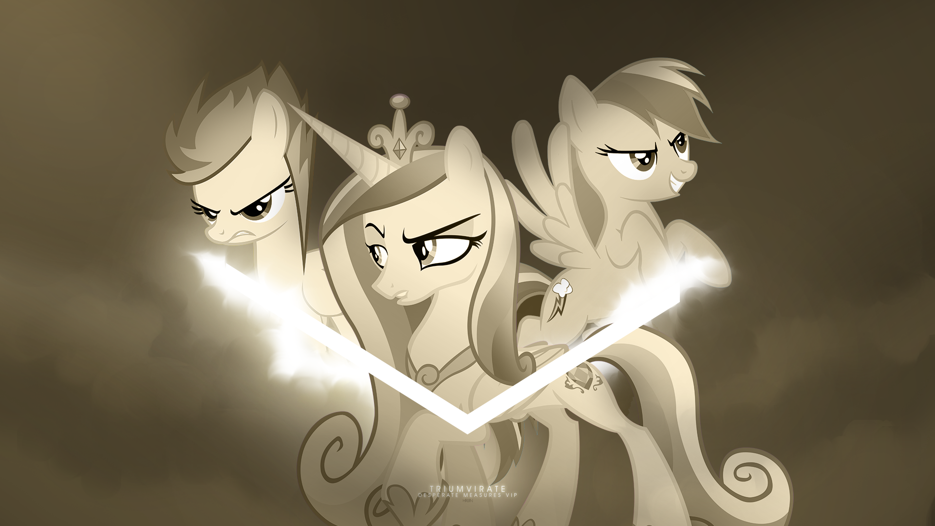 Triumvirate (Desperate Measures VIP) by AlexPony, JennieOo, MikoyaNx and zakbo1337