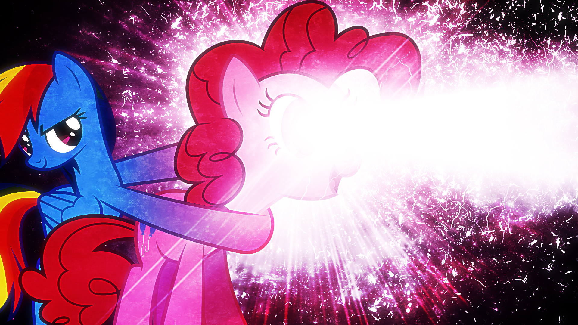 PINKIE CANNON FIRING - Wallpaper by flutterguy317 and Tzolkine
