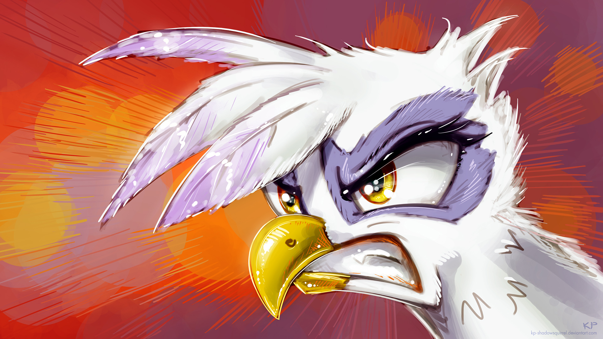 Angry Bird by KP-ShadowSquirrel