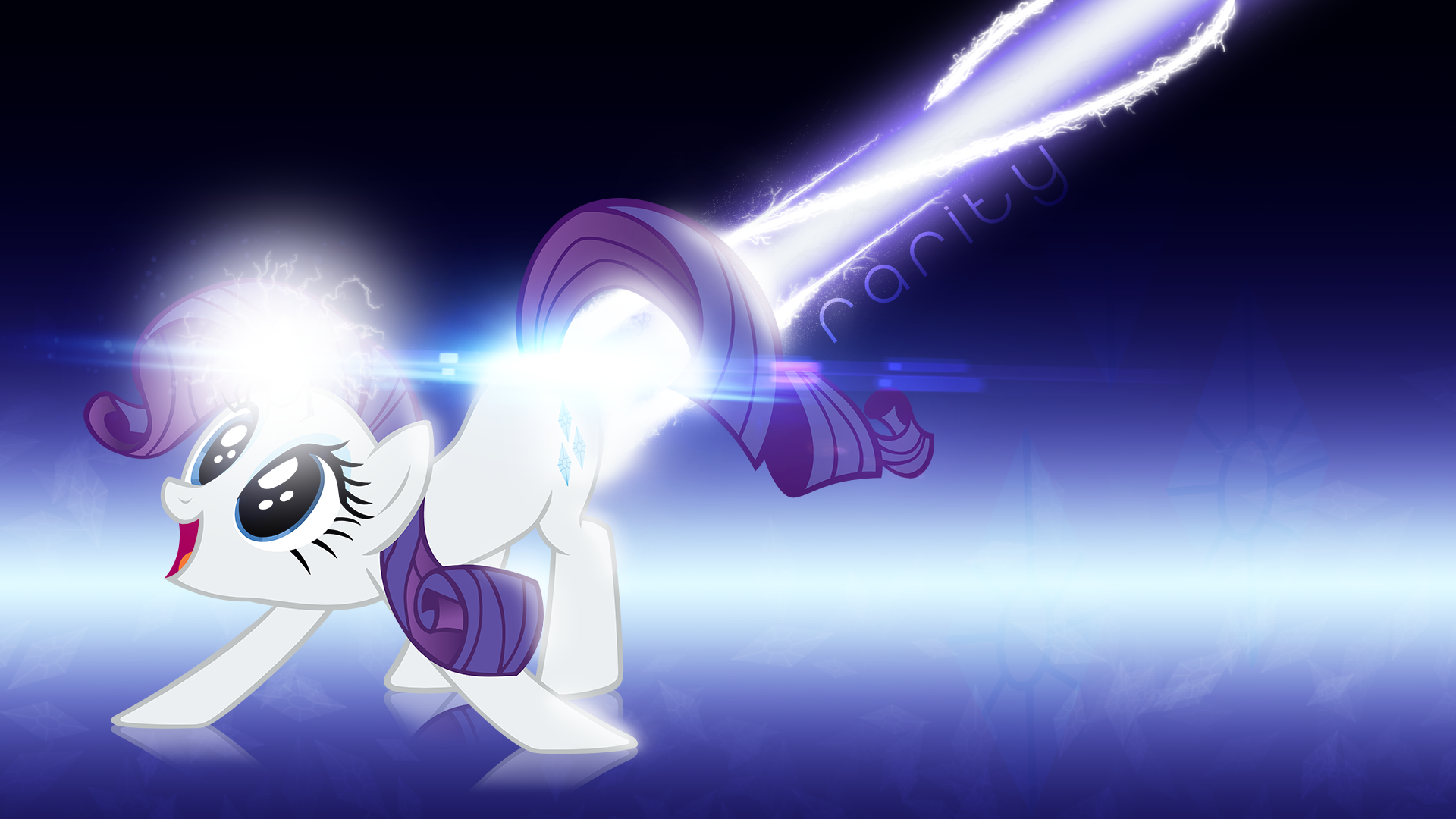 Rarity's Colon Cannon by BlackGryph0n, dadio46 and goldenacorn93