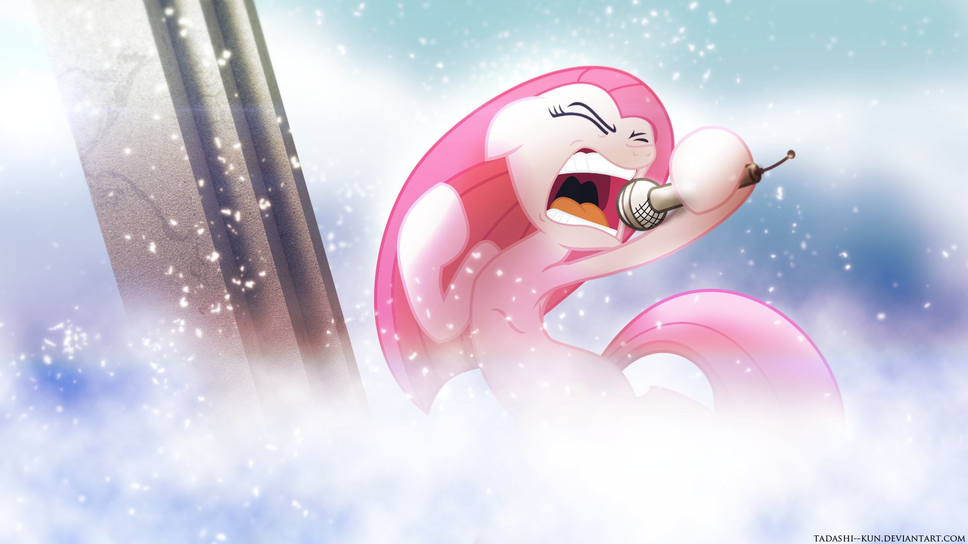 Rock on Pinkamena! by Ceehoff, patekoro and Tadashi--kun