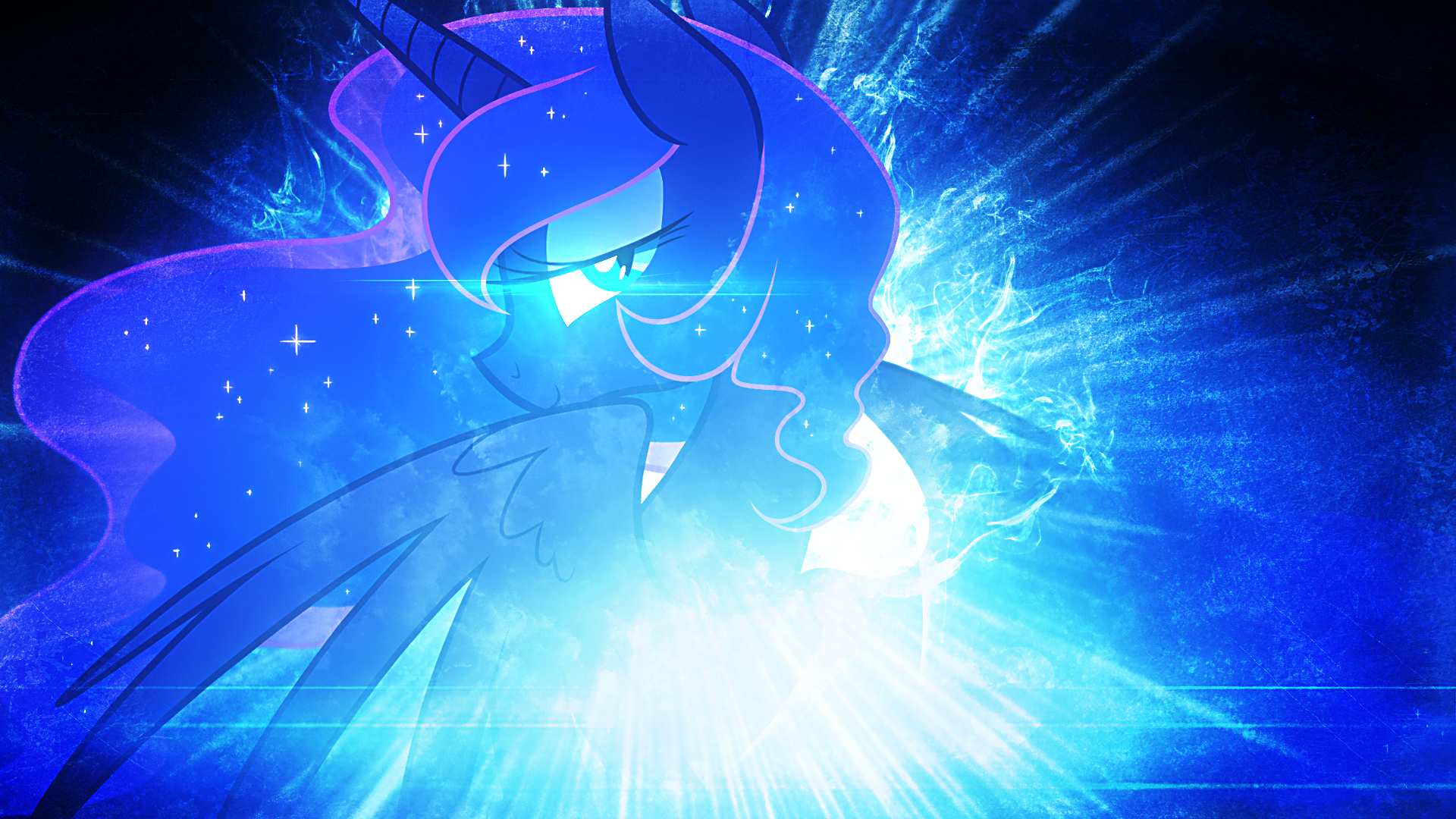 Royal Luna - Wallpaper by Equestria-Prevails and Tzolkine