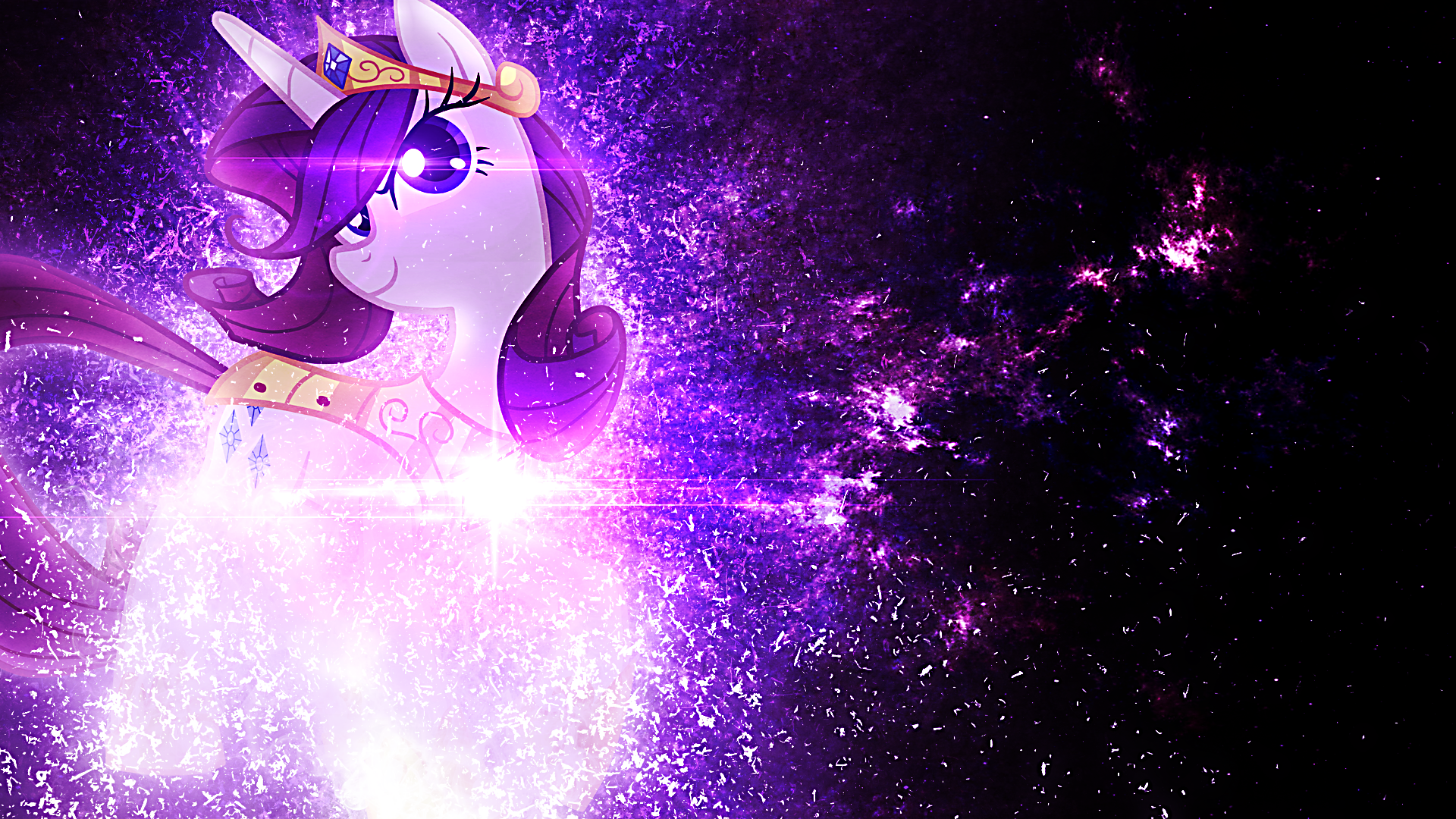Rarity Guardian Of Generosity - Wallpaper by Equestria-Prevails, JennieOo and Tzolkine