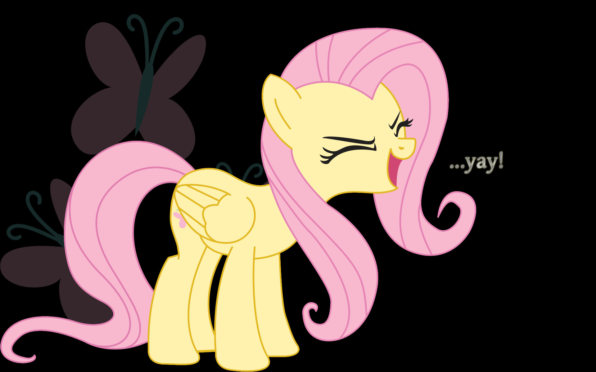 Yay! Fluttershy by P0nies
