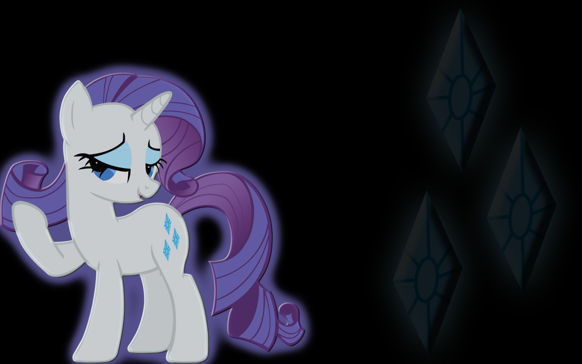 Rarity Wallpaper by P0nies