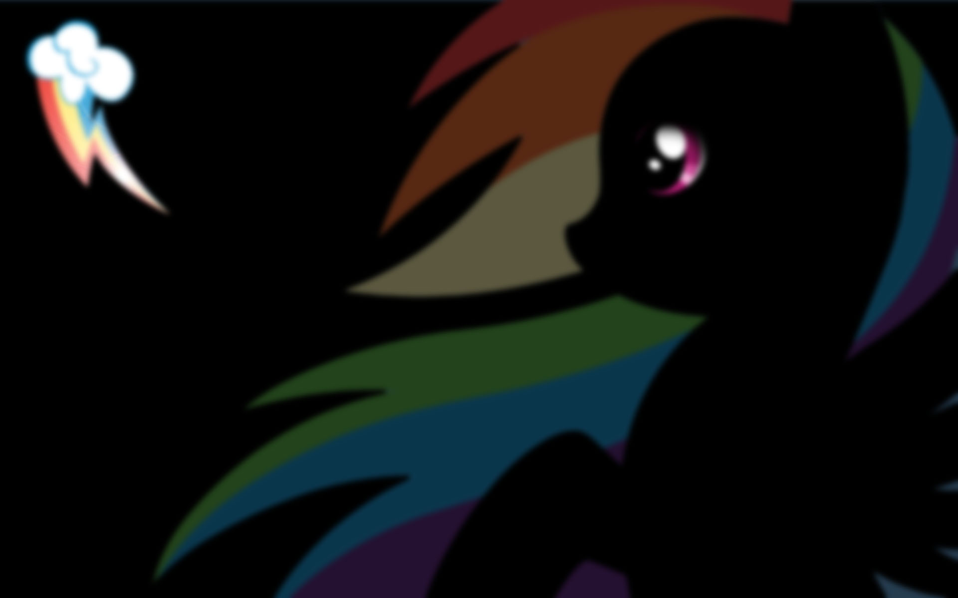 Rainbow Dash Wallpaper by P0nies