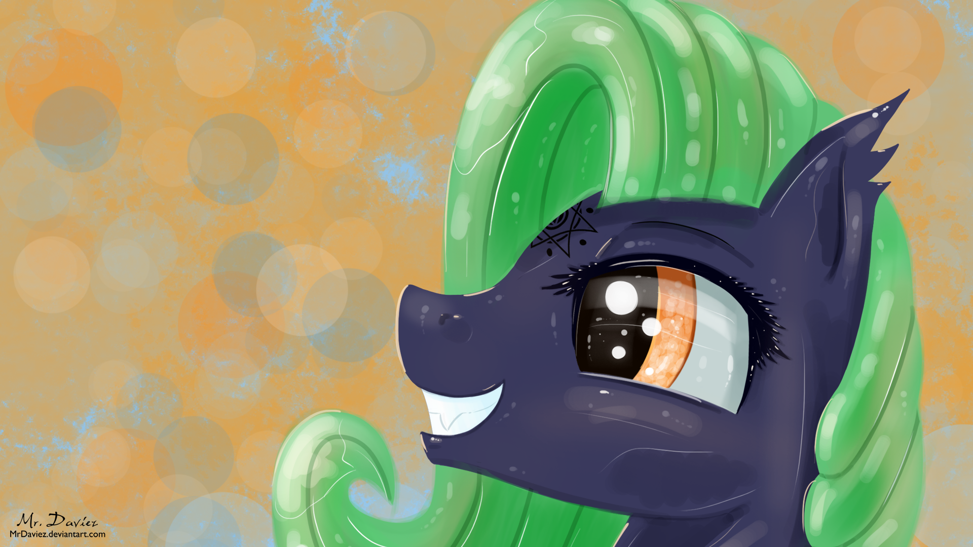 Tinax, the blissful portrait by MrDaviez