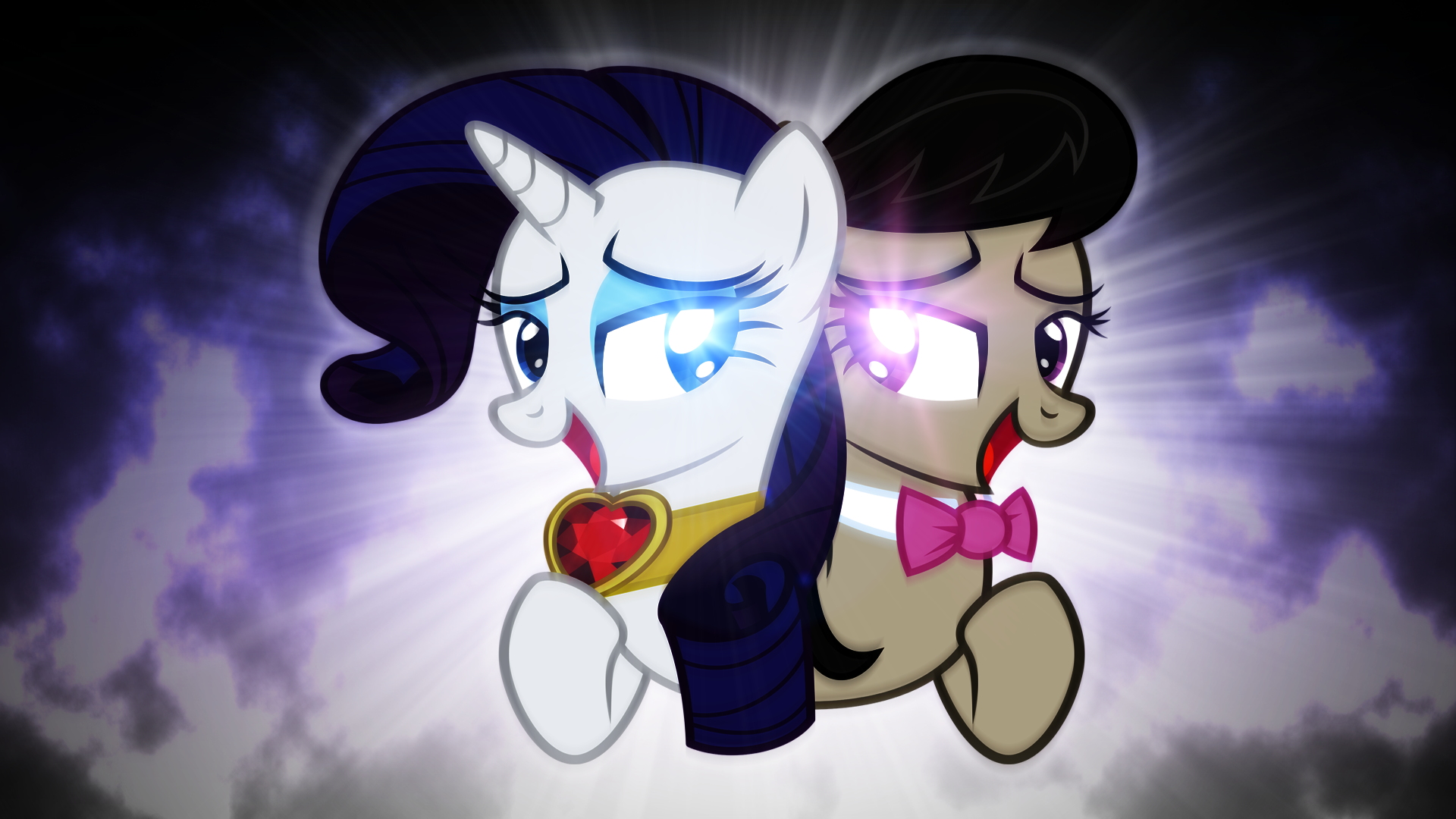 Rarity and Octavia 2 by BronyYAY123 and Quanno3