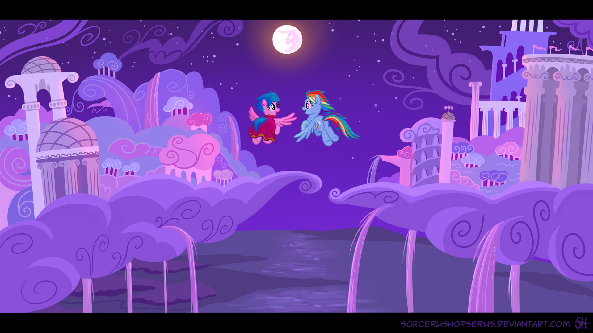 Starlight Dance Wallpaper by SorcerusHorserus