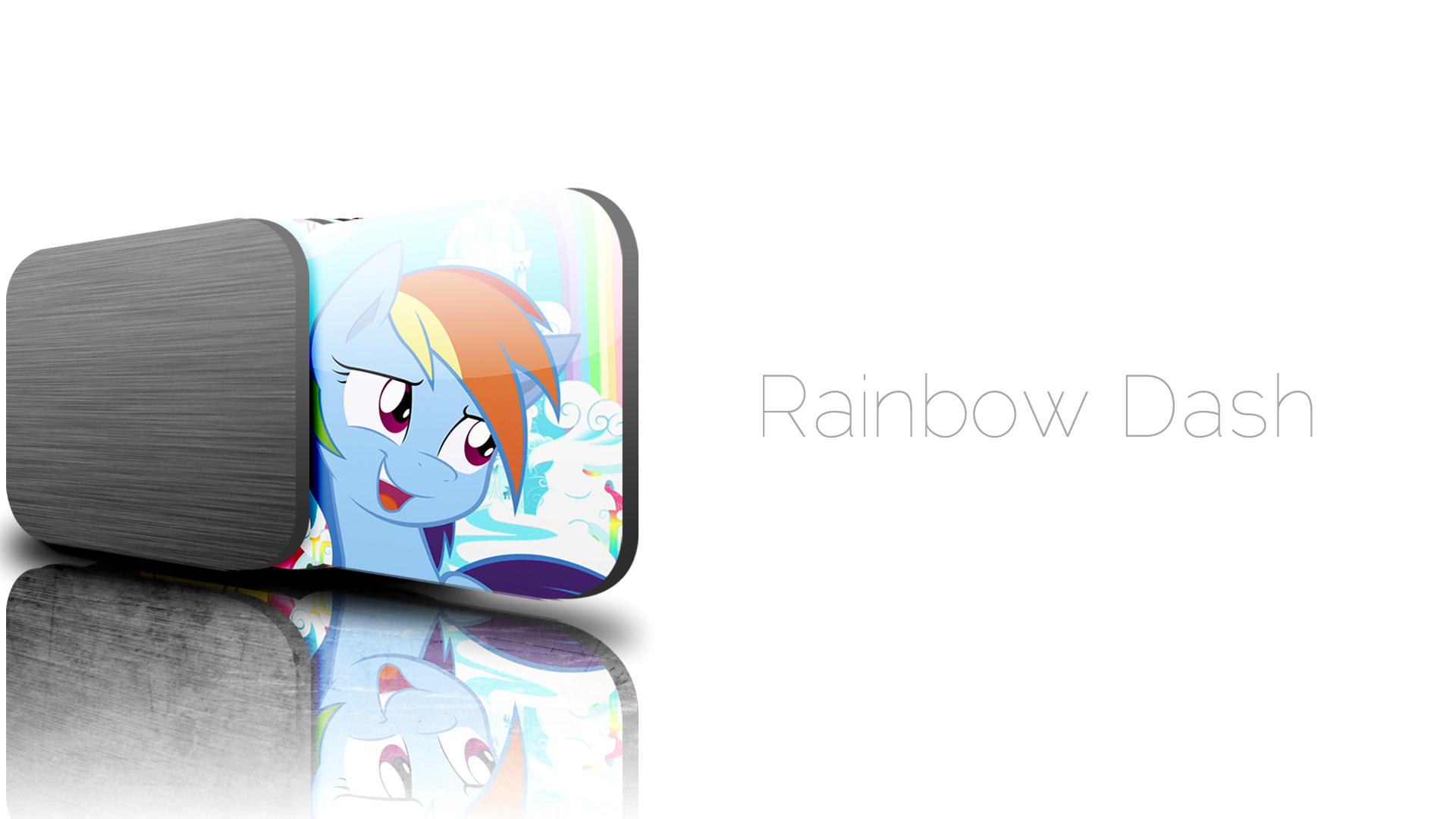 JD Rainbow Dash Wallpaper by InternationalTCK and Joey-Darkmeat