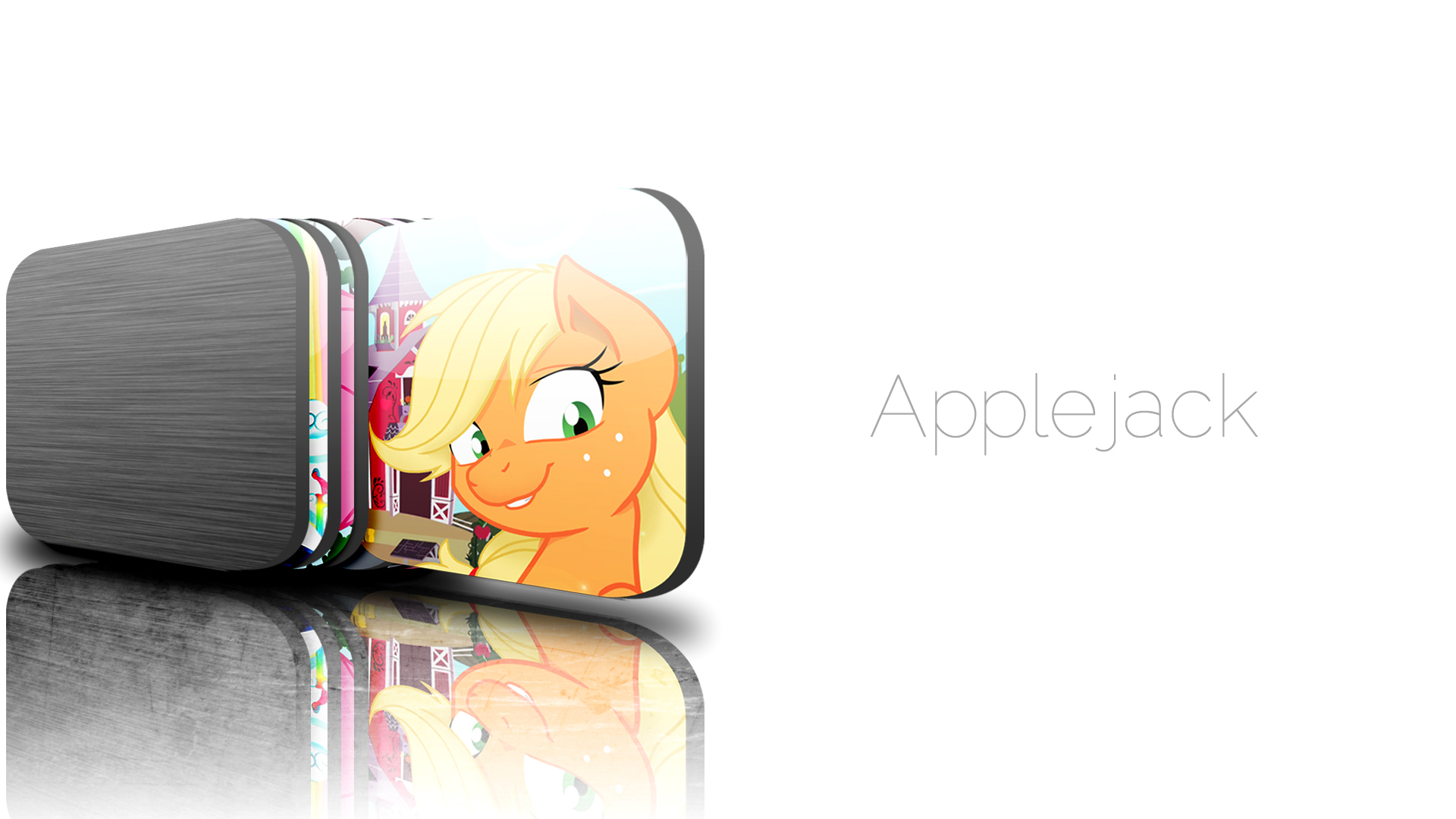 JD Applejack Wallpaper by InternationalTCK and Joey-Darkmeat