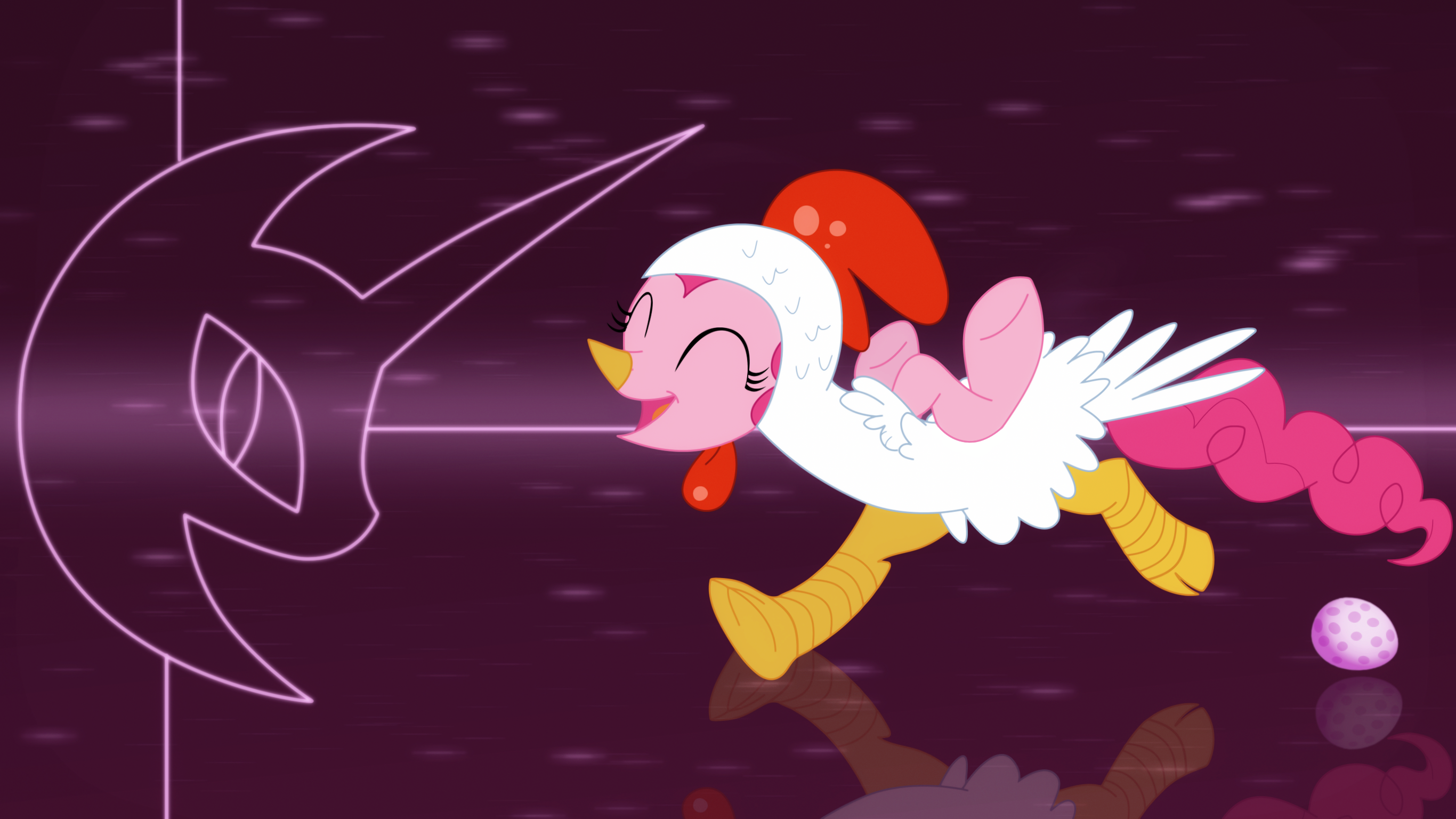 Chicken Pie wallpaper by Elsdrake and The-Smiling-Pony