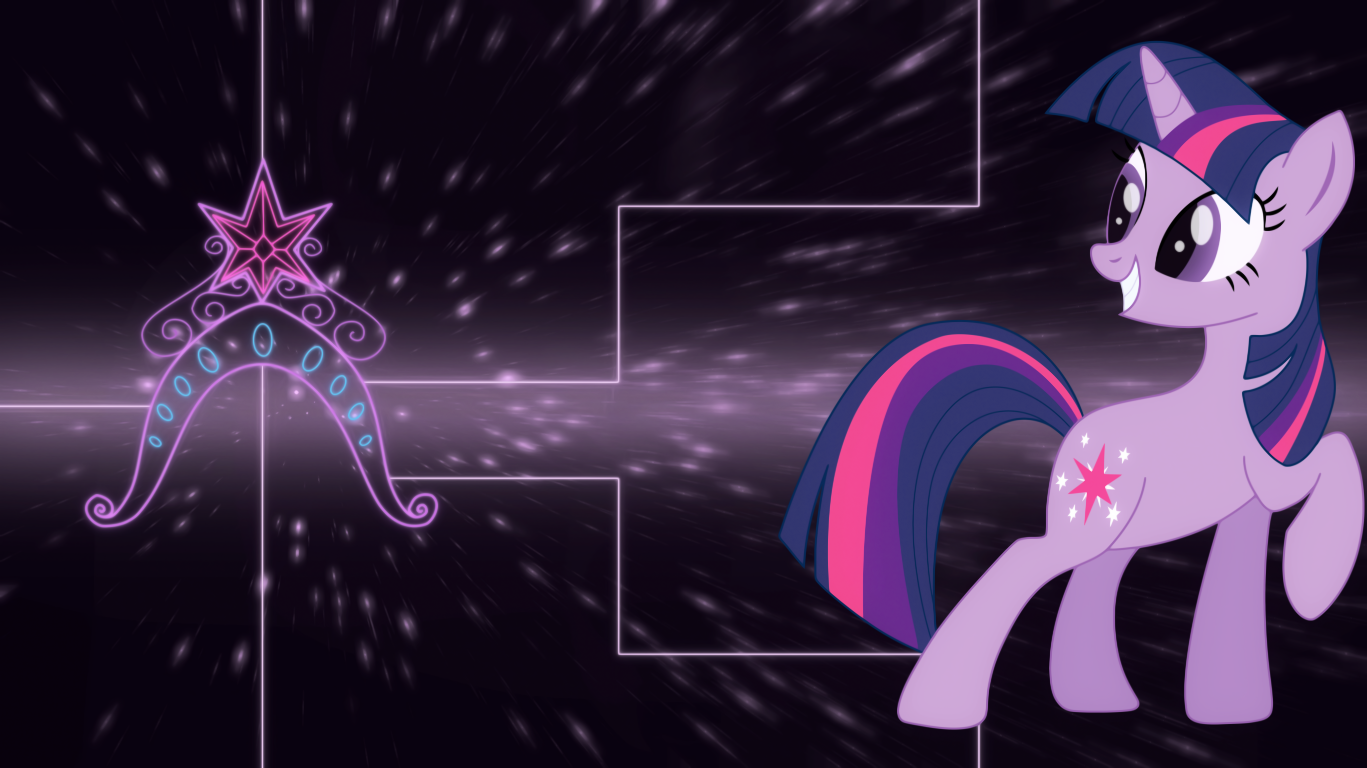 Twilight Sparkle element wallpaper by Elsdrake