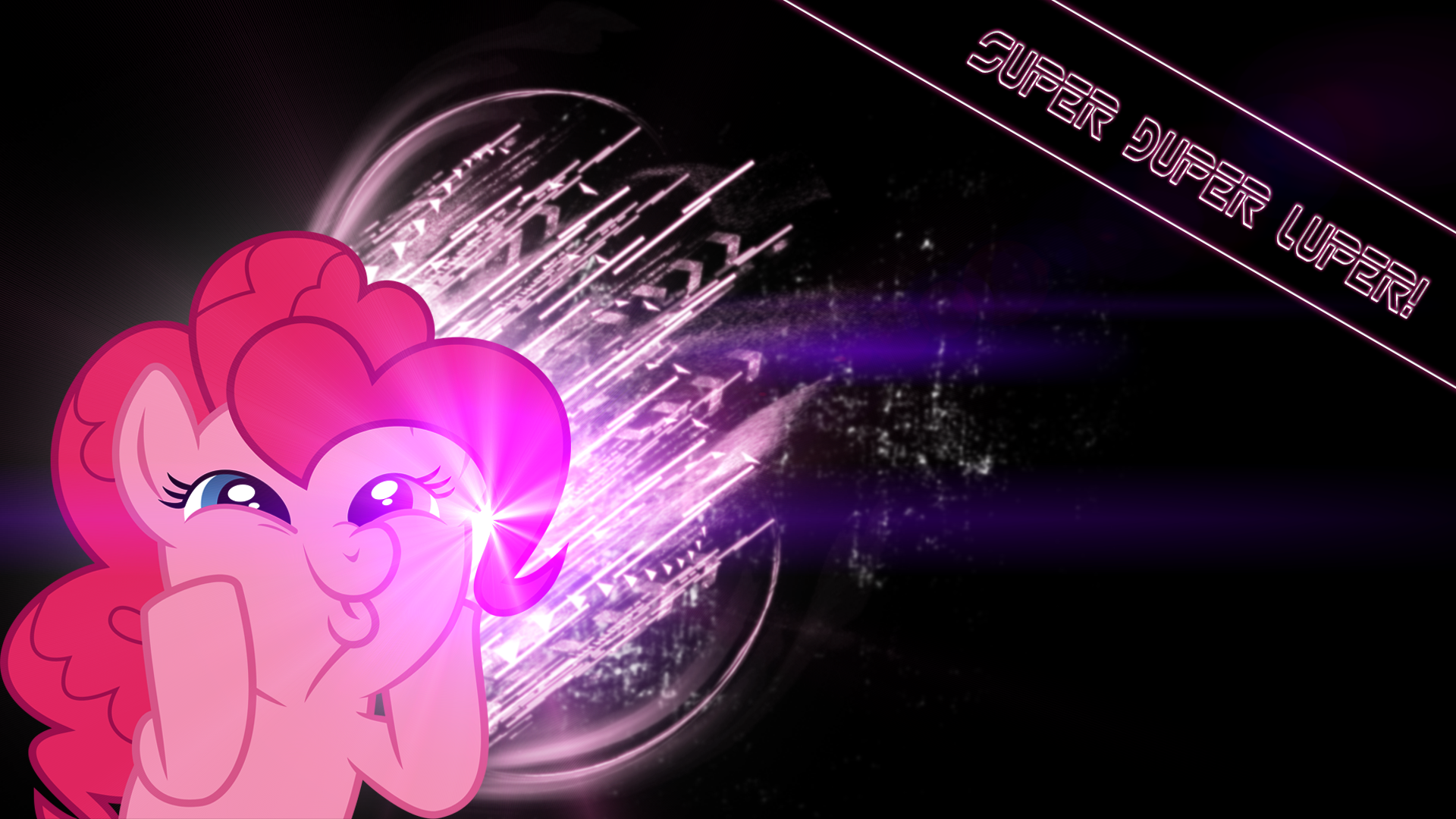 Pinkie Pie Super Duper Luper! by BronyYAY123 and Mamandil