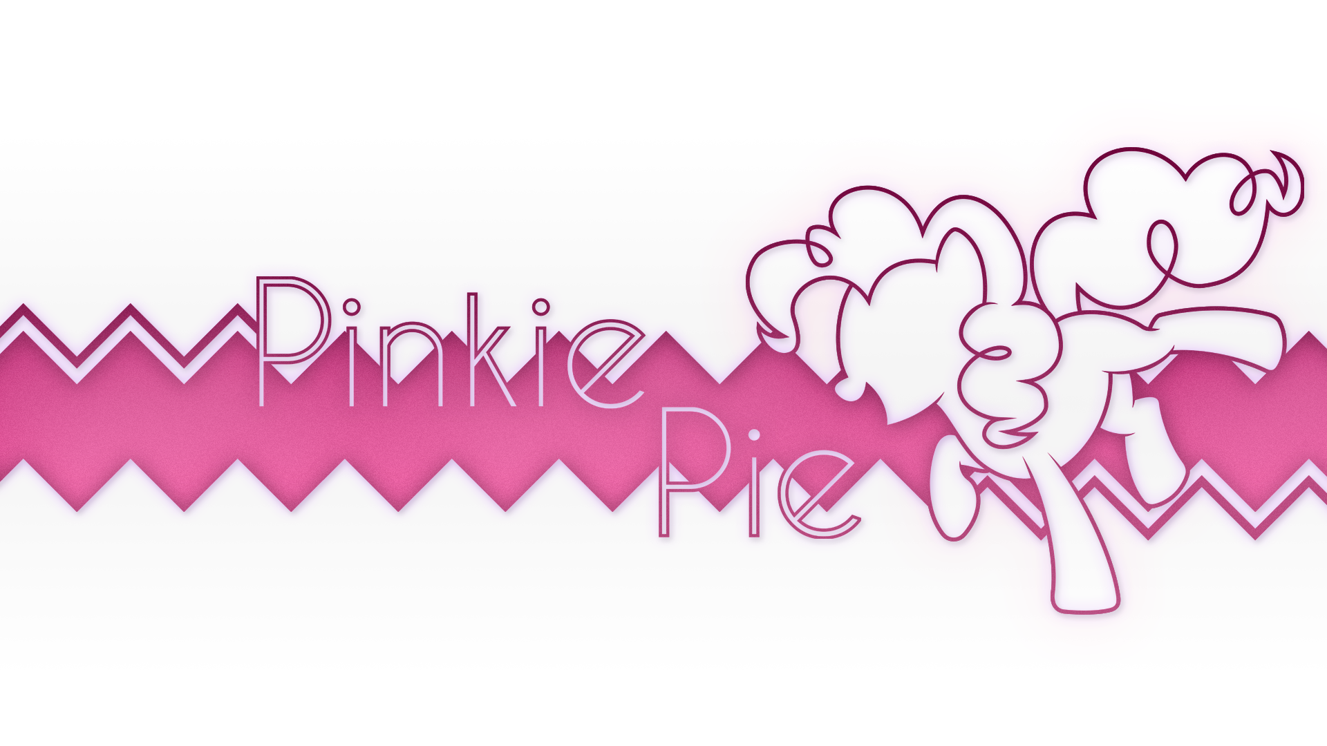 Pinkie Pie Minimalist by piranhaplant1 and Takua770