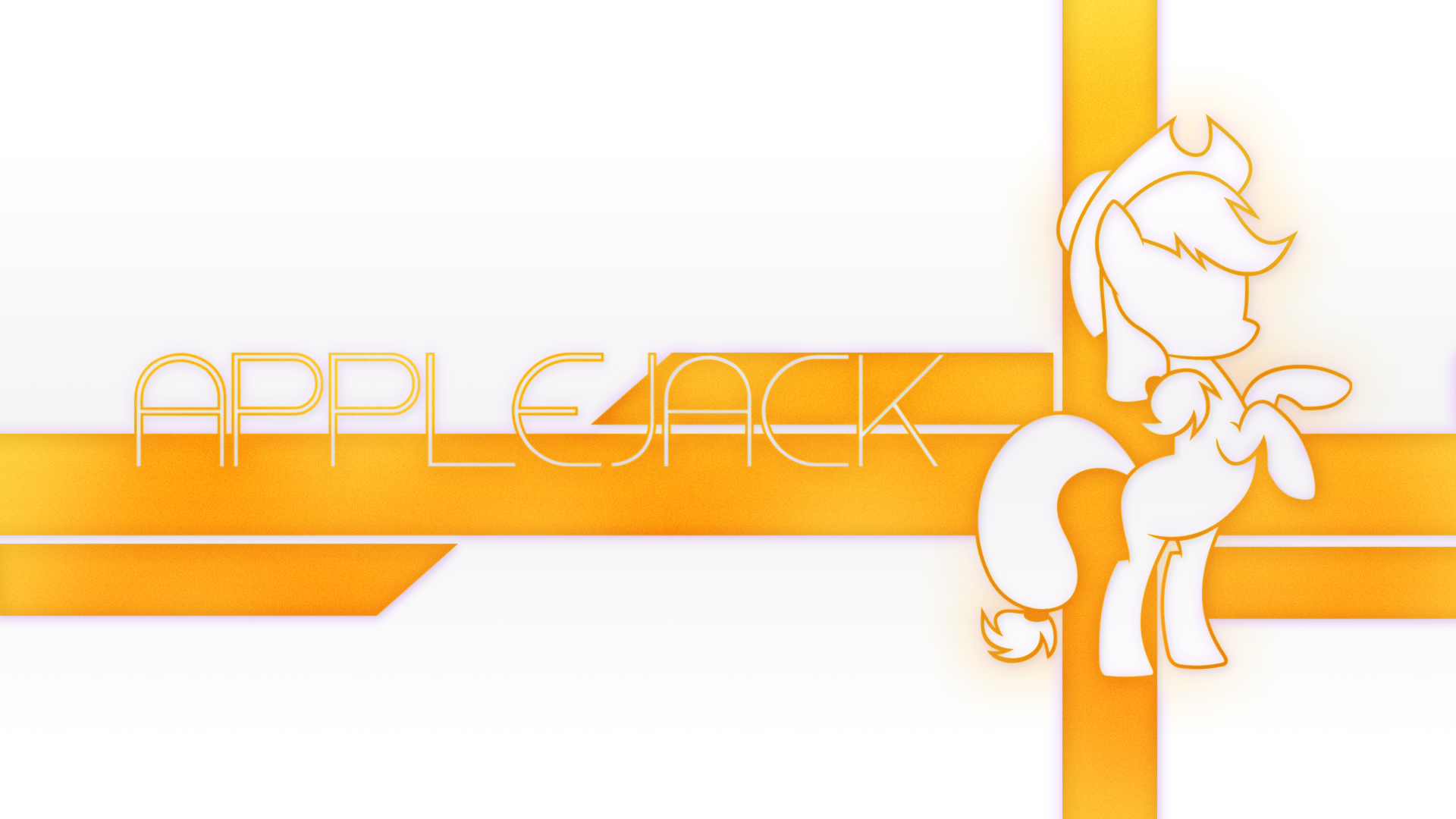 Applejack Minimalist by patekoro and piranhaplant1