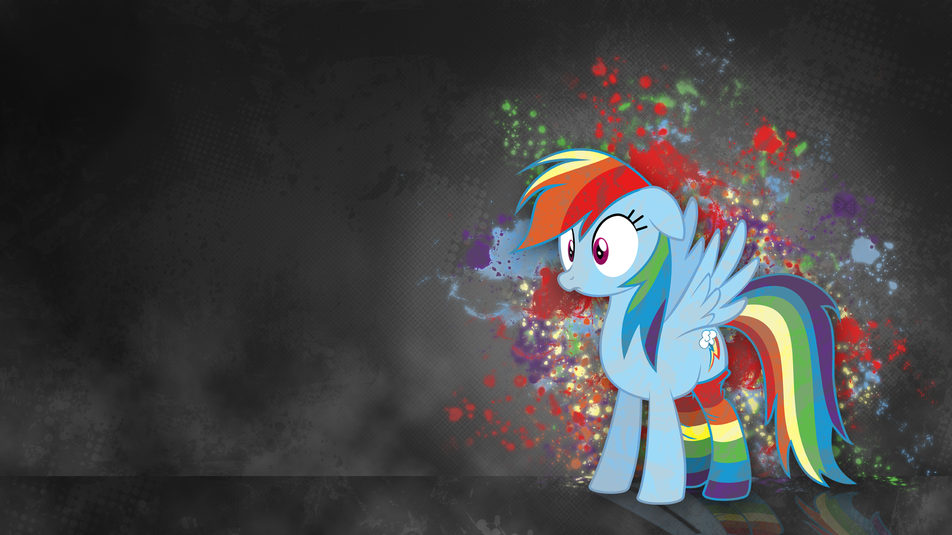 Rainbow 'Splash' by 3ight8it and VoaxmasterSpydre