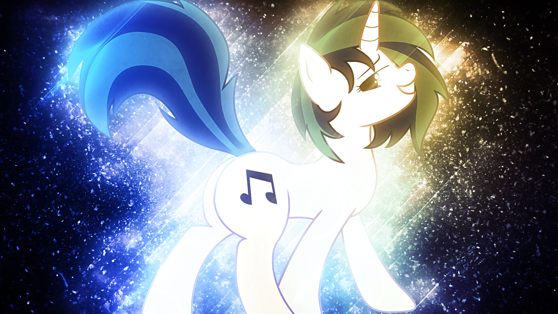 Vinyl on a Walk - Wallpaper by Shelmo69, skipsypony and Tzolkine