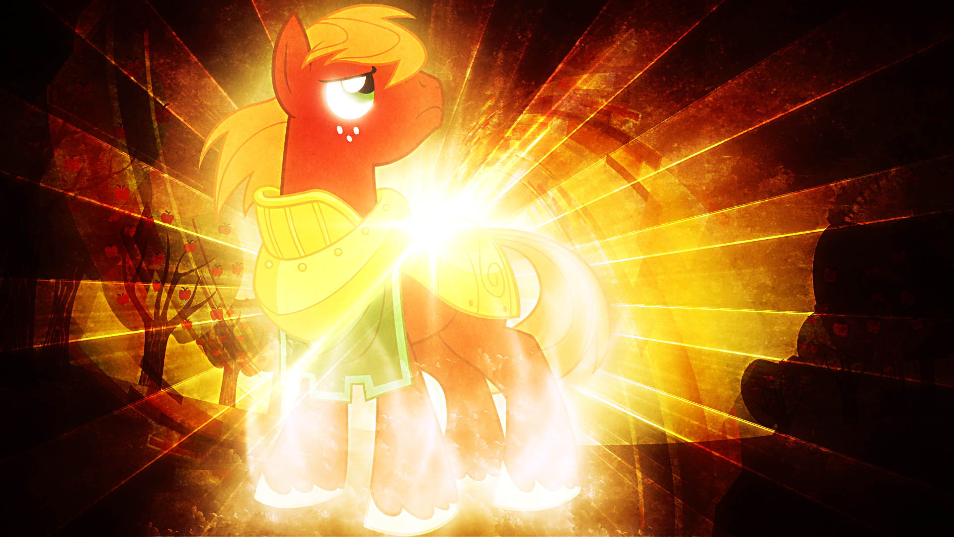 Epic Mac - Wallpaper by BronyB34r, Equestria-Prevails and Tzolkine