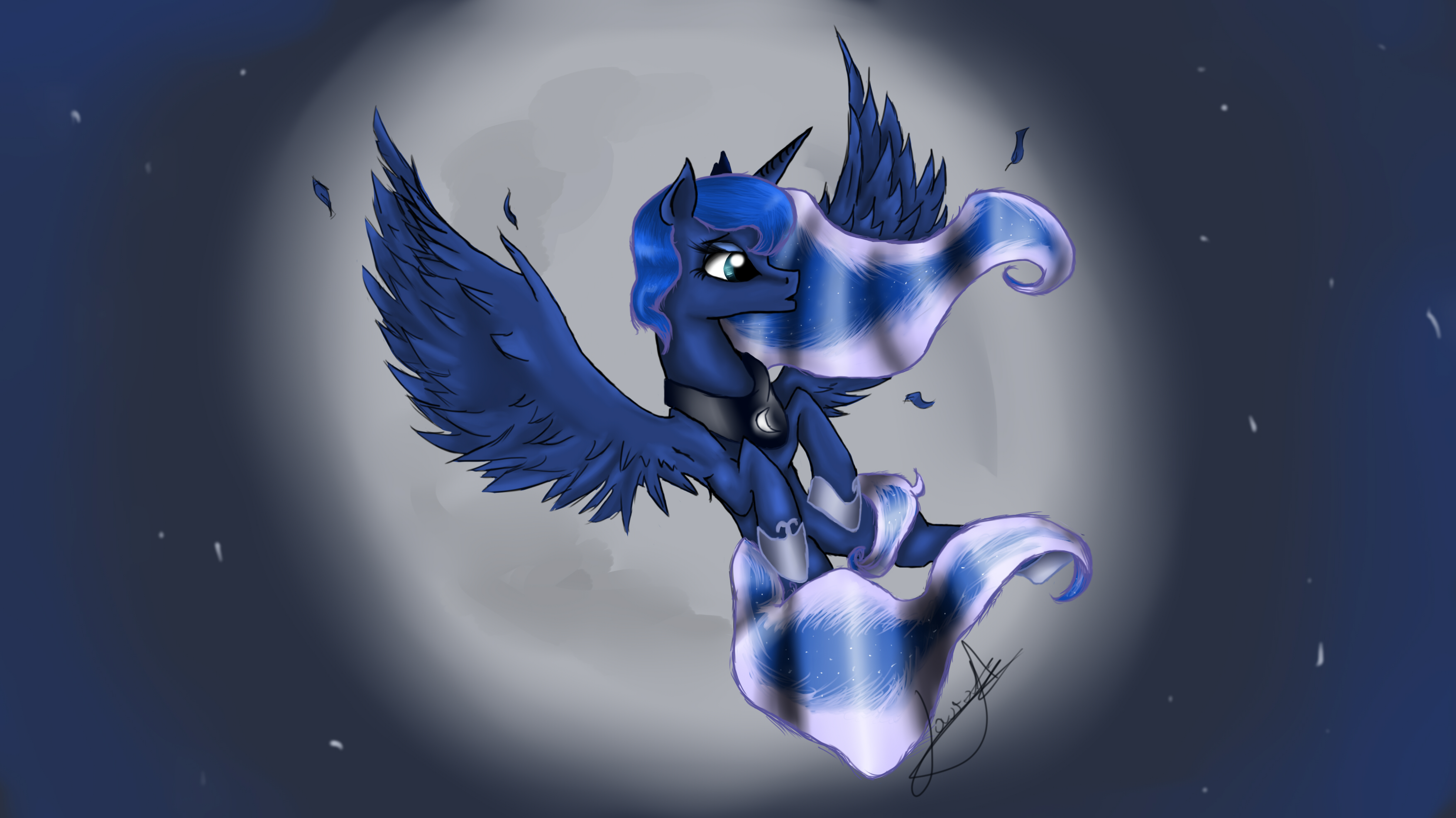 Princess luna by Elanisha