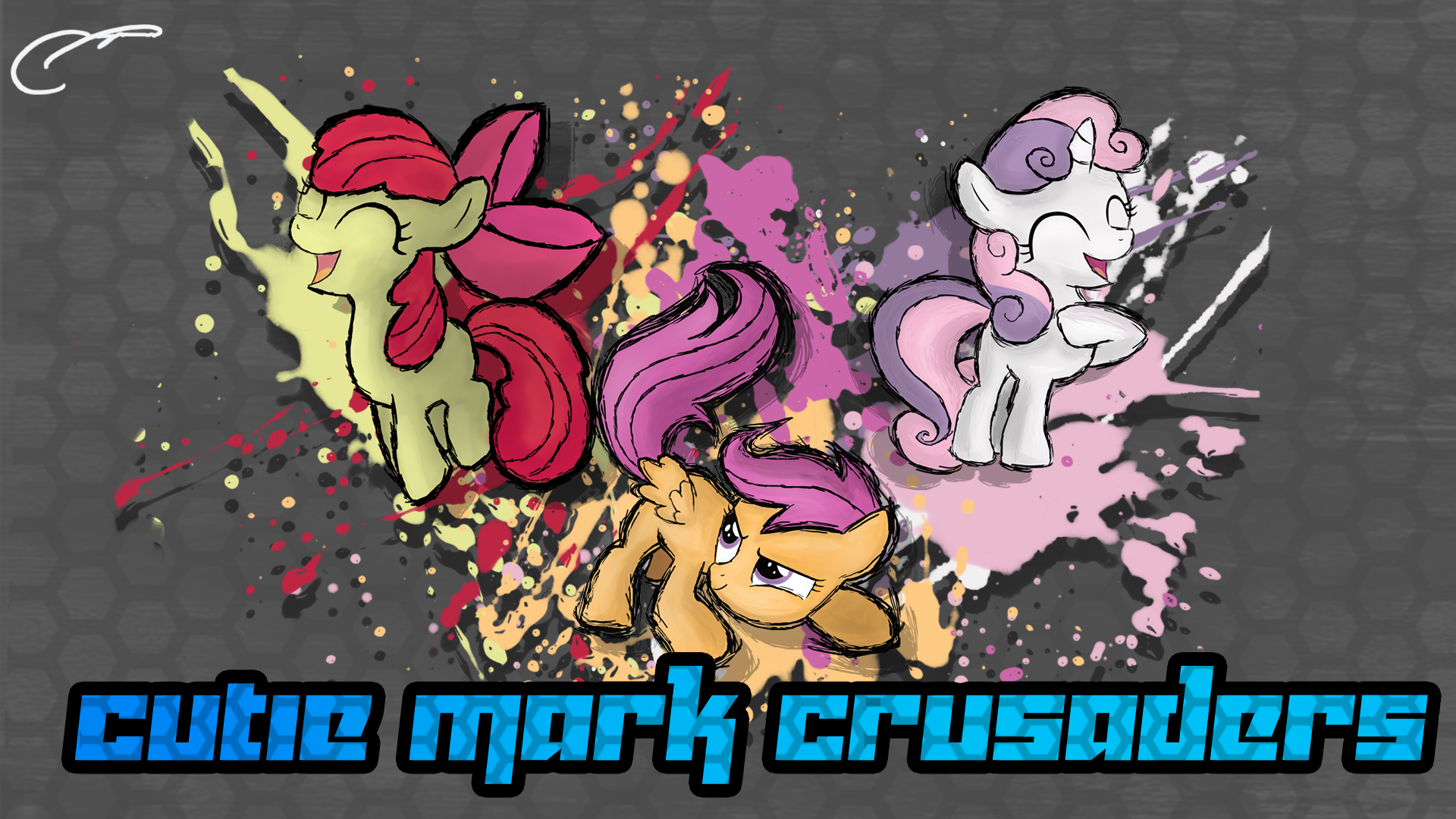 Cutie Mark Crusaders Wallpaper by GhostParadigm, Pangbot, saturtron and Stabzor
