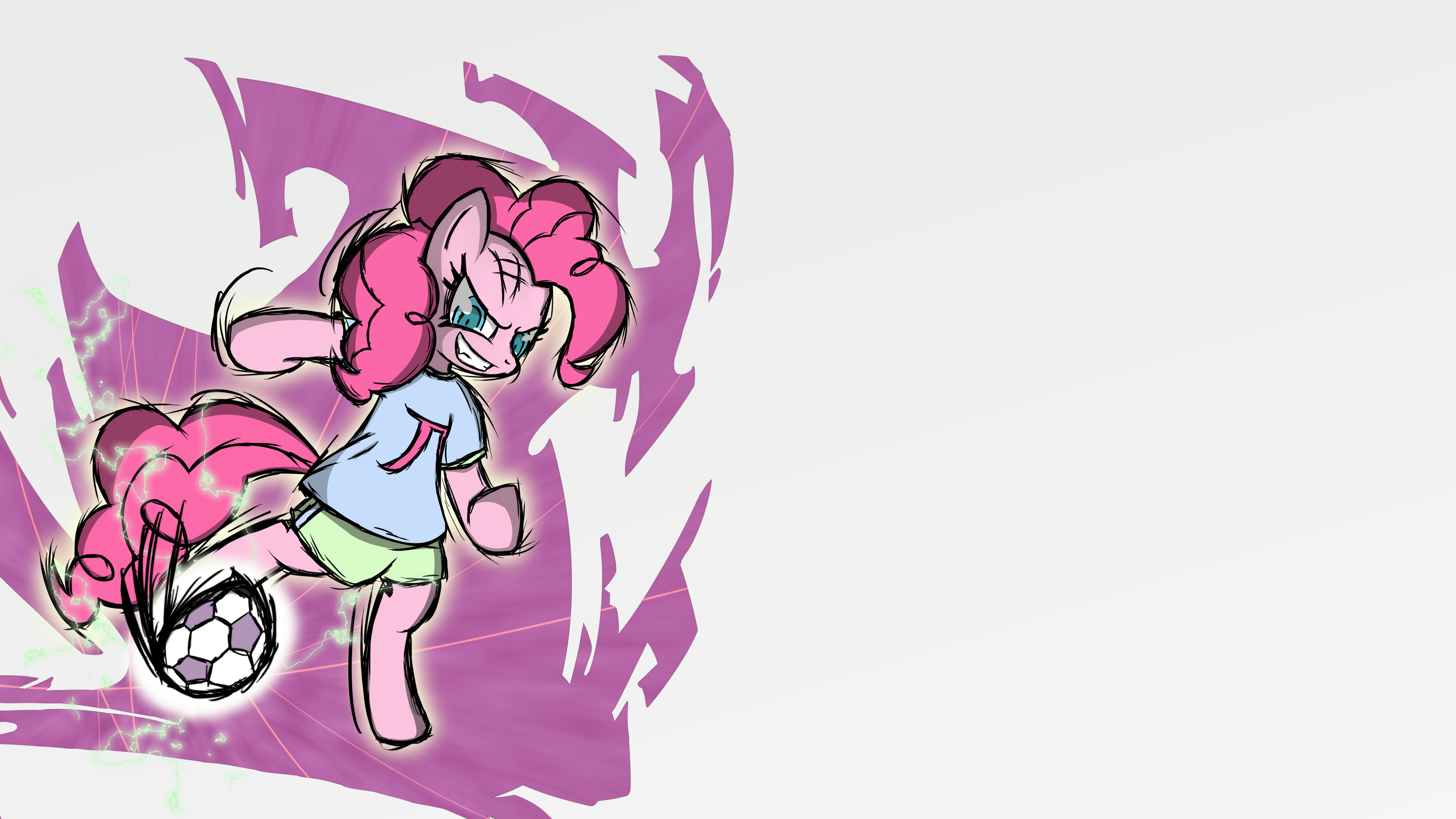 Super Pinkie Strikers - Wallpaper by MisterBrony
